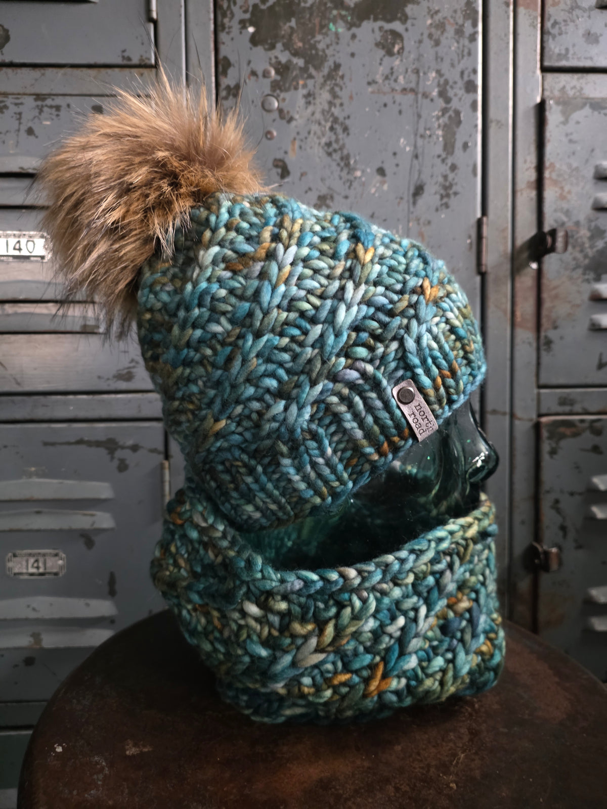 Merino Wool Hat and Cowl Set
