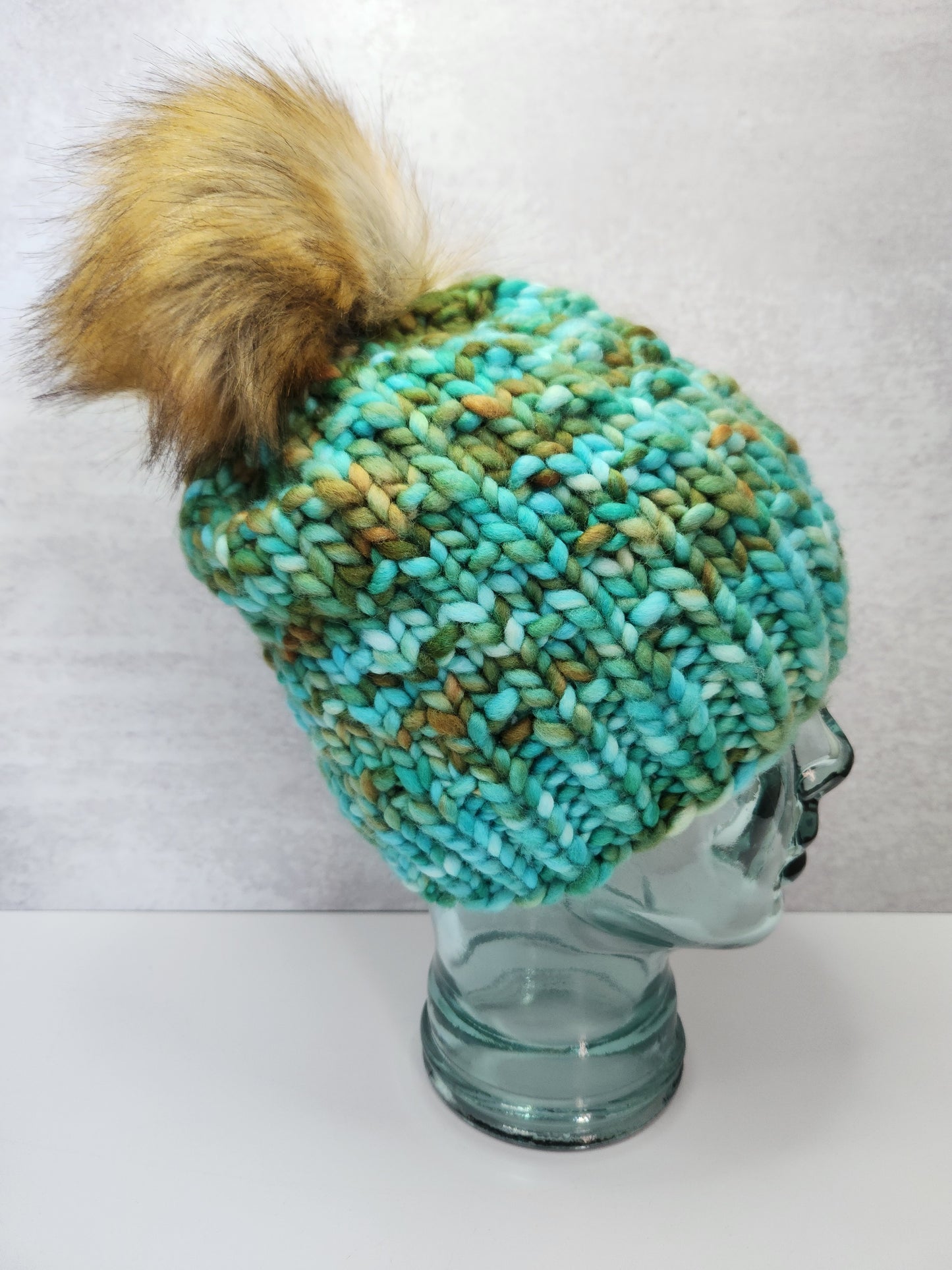 Merino Wool Pom Hat