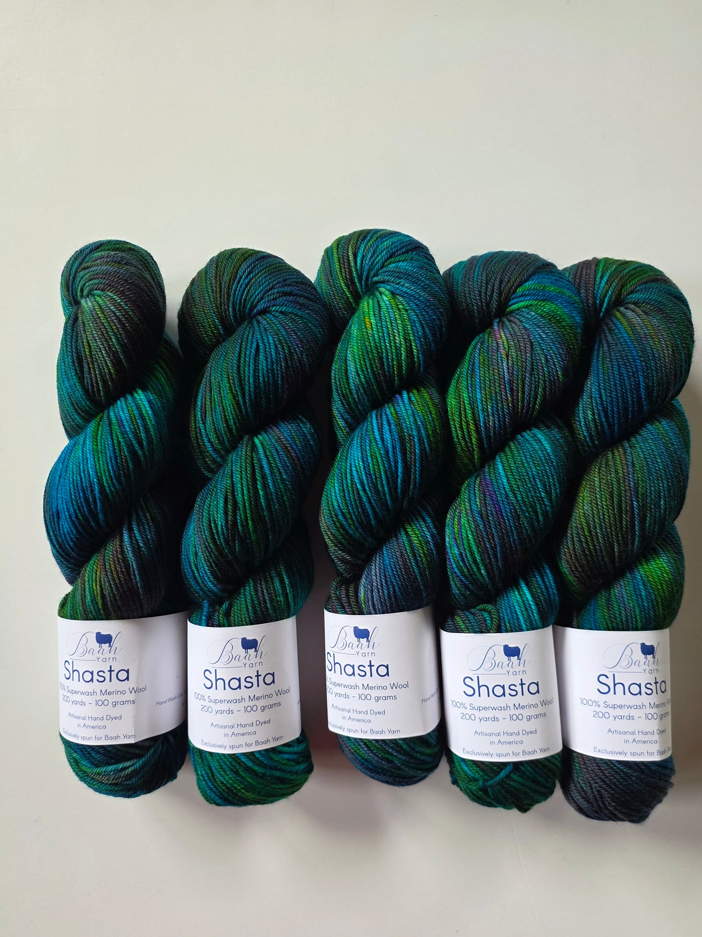 Exclusive Baah Yarn | Shasta | Nighttime on North Road