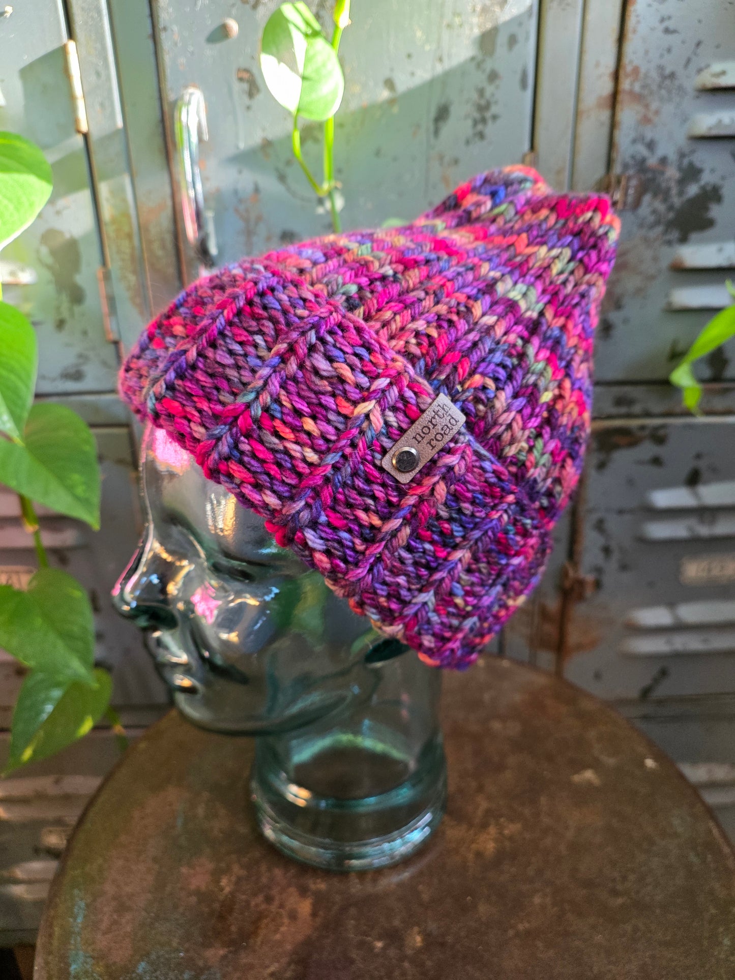 Merino Wool Maple Hill Bulky Folded Brim Hat