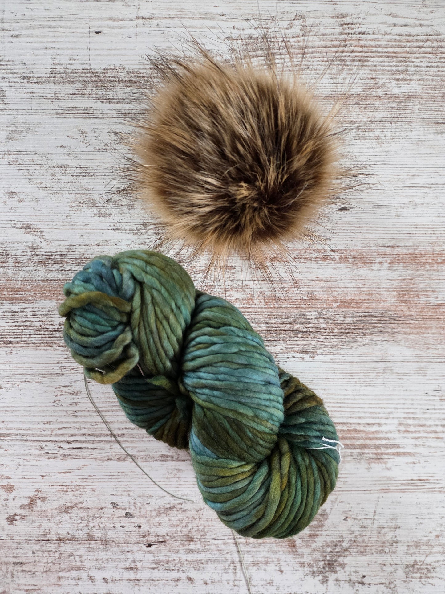 Yarn and Pom Bundle | Malabrigo Rasta | Draco