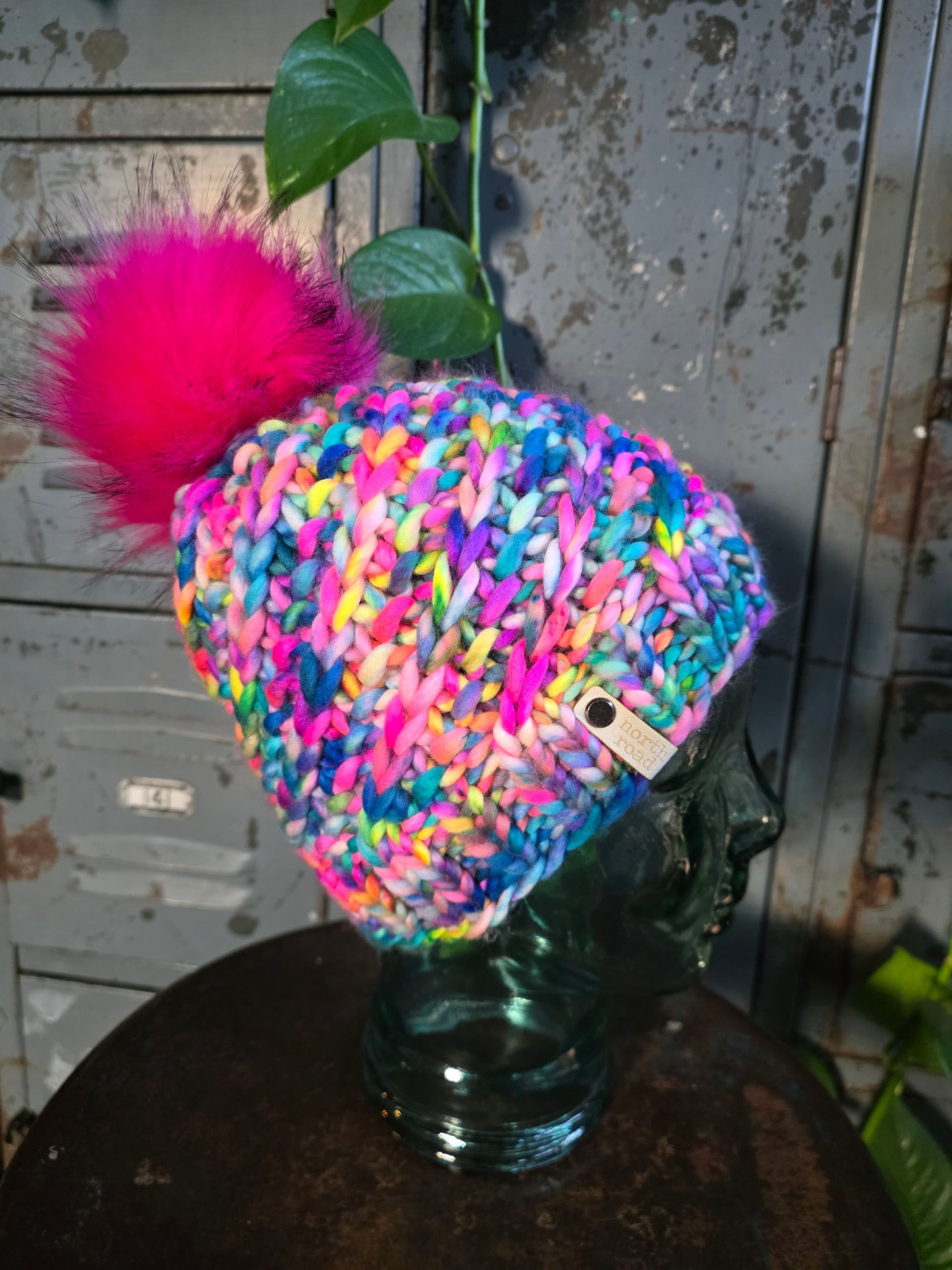 Merino Wool Pom Hat