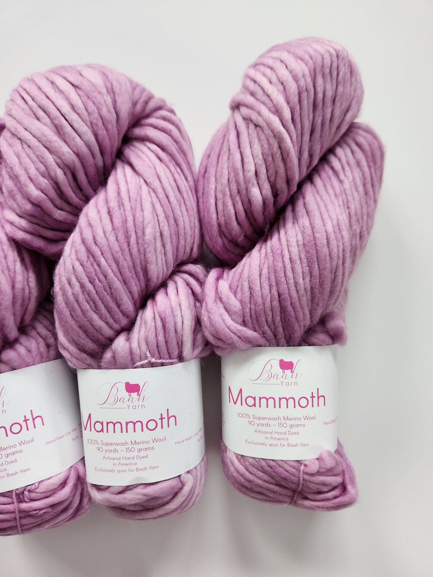 Baah Yarn | Mammoth | Lilac