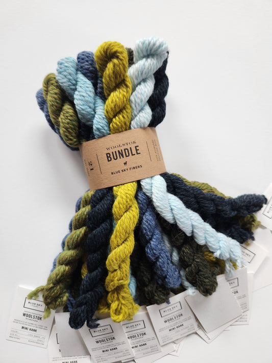 Blue Sky Fibers | Woolstok Worsted Bundle | Cool