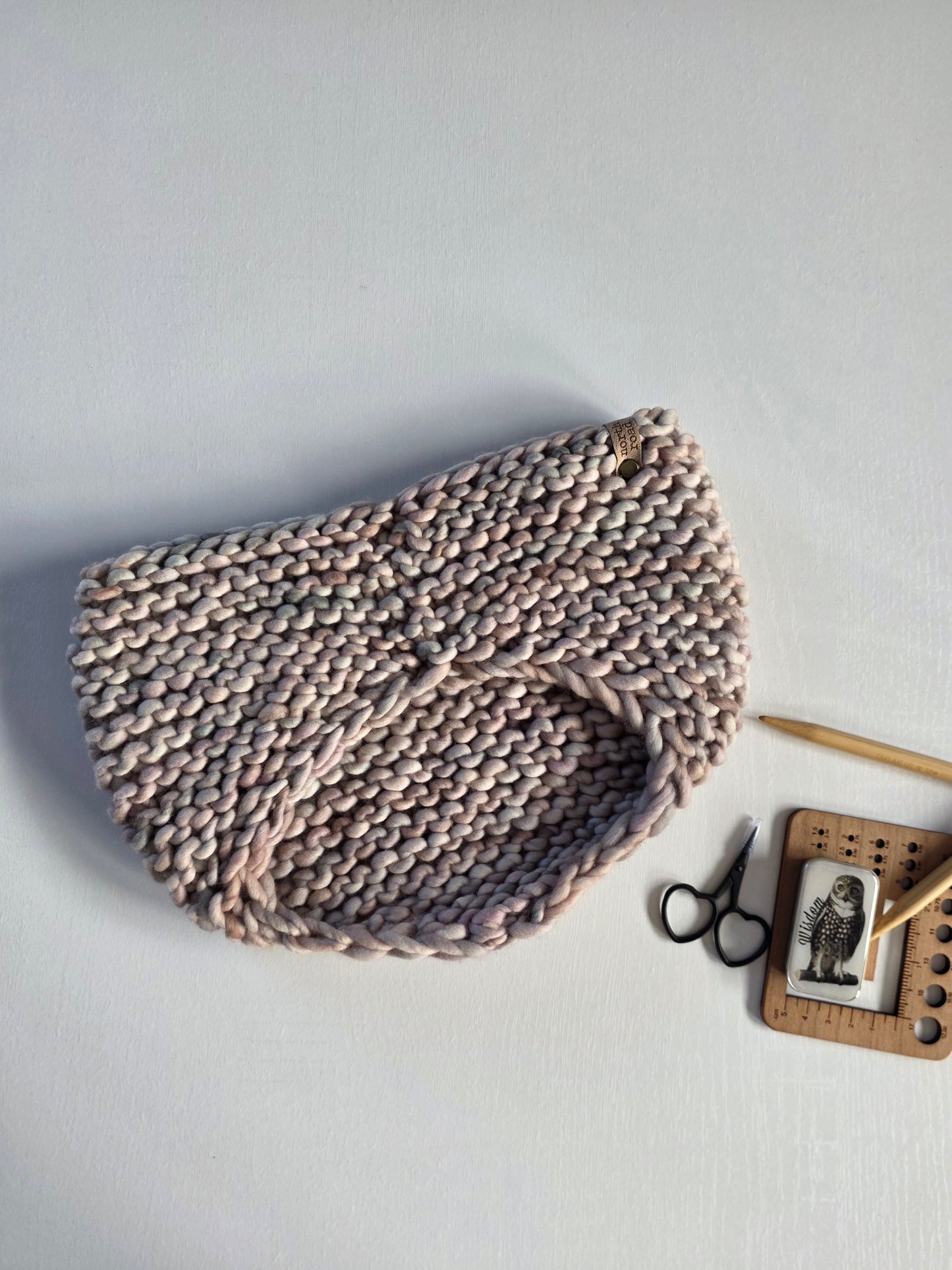 Merino Wool Bandana Cowl