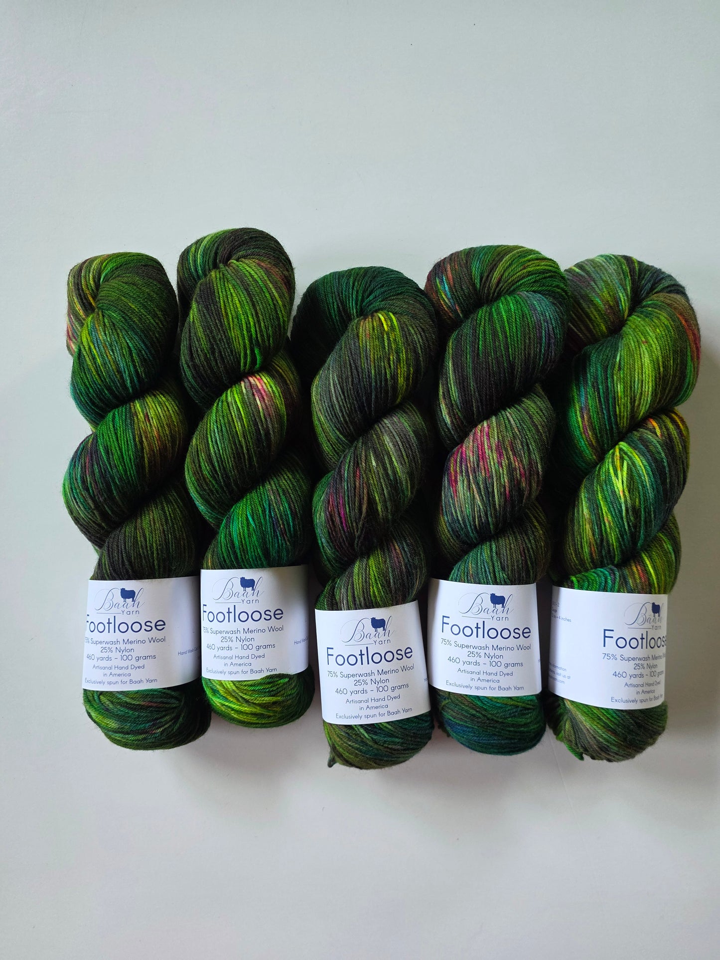Exclusive Baah Yarn | Footloose (Sock) | The Lights Are Out