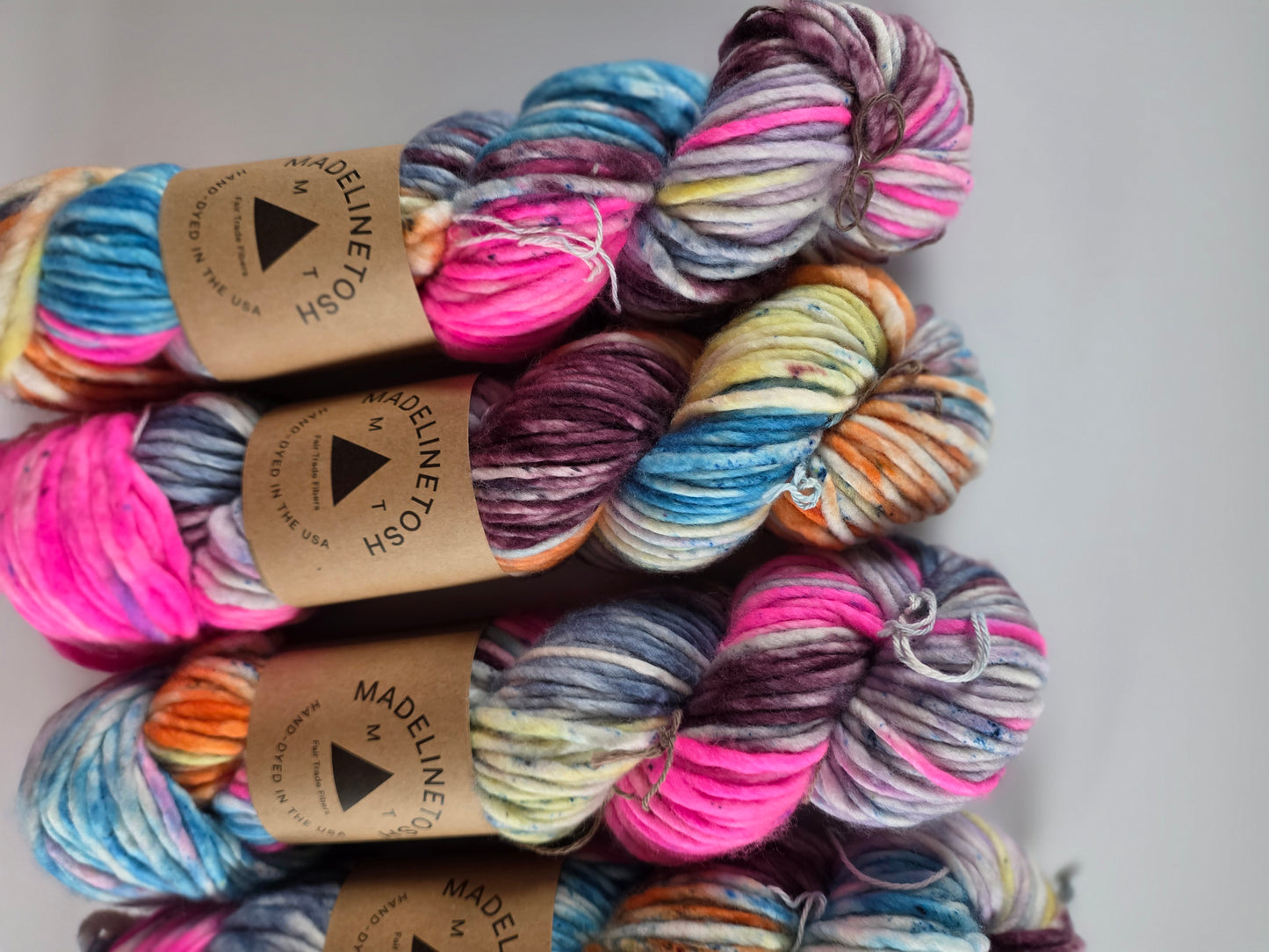 Madelinetosh Yarn | Tosh Biggie | Emotional Support Water Bottle