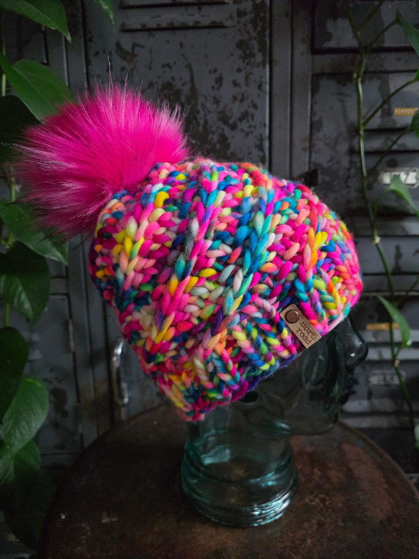 Merino Wool Pom Hat