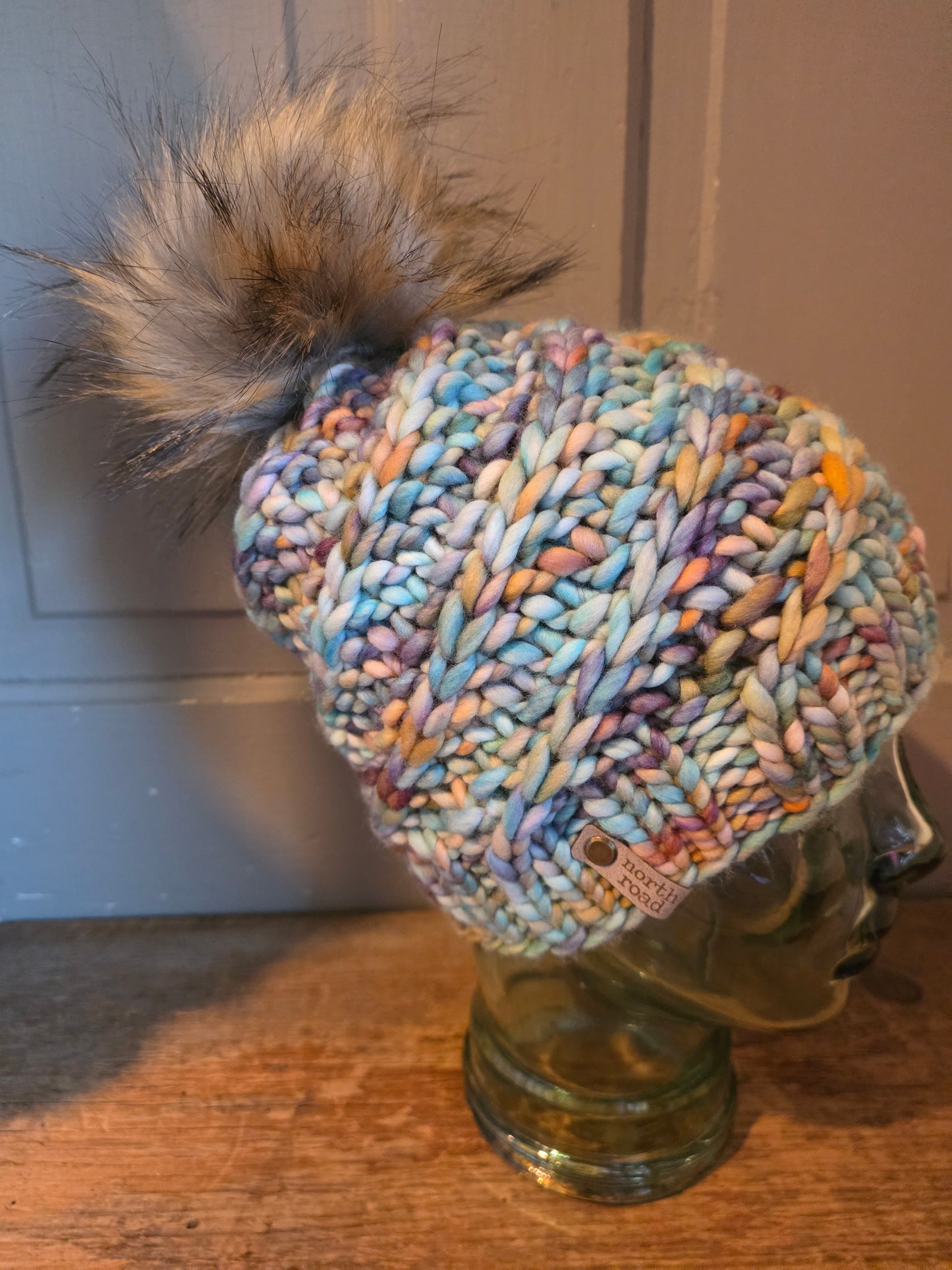 Merino Wool Pom Hat