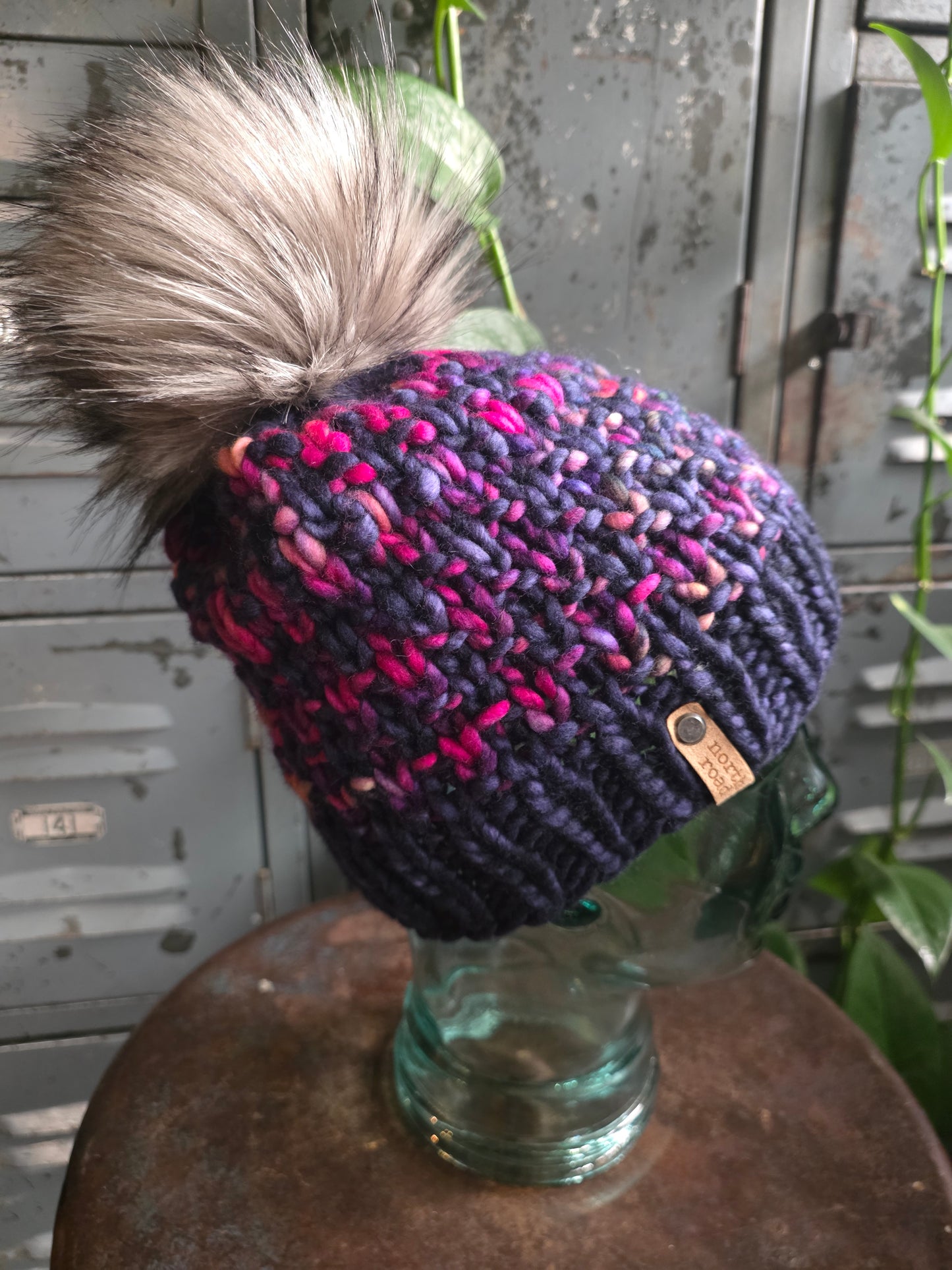 Merino Wool Pom Hat