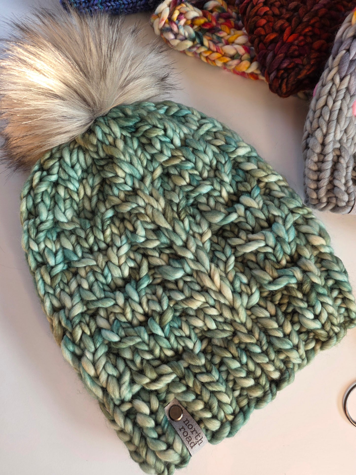 Merino Wool Pom Hat