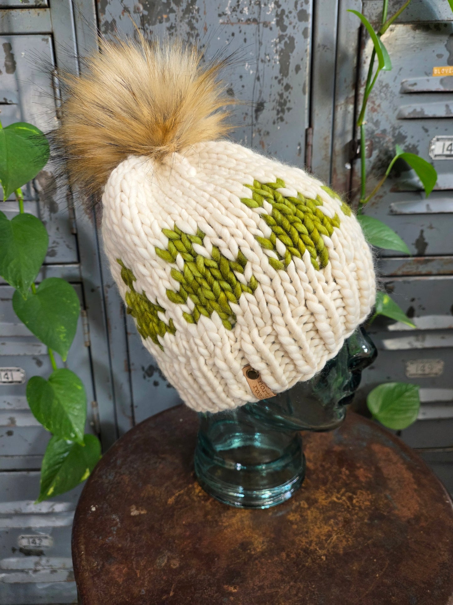 Merino Wool Pom Hat