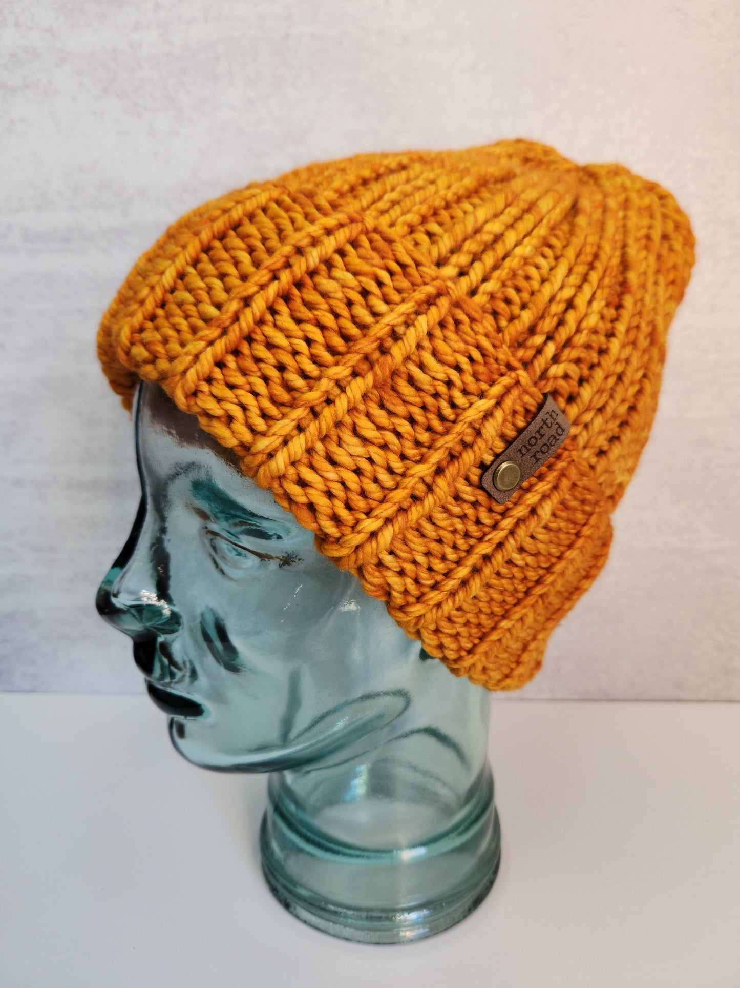 Merino Wool Maple Hill Bulky Folded Brim Hat