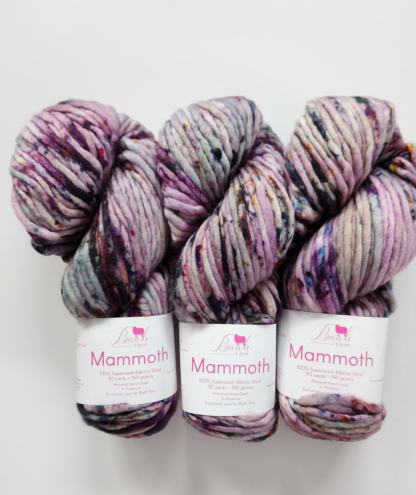 Baah Yarn | Mammoth | Purple Haze