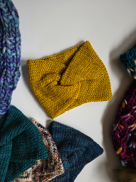 Merino Wool Twisted Headband