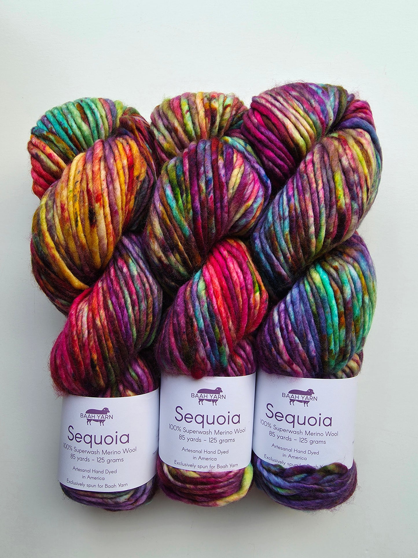 Baah Yarn | Sequoia | Hibiscus Haze