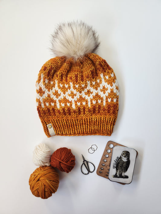Merino Wool Pom Hat