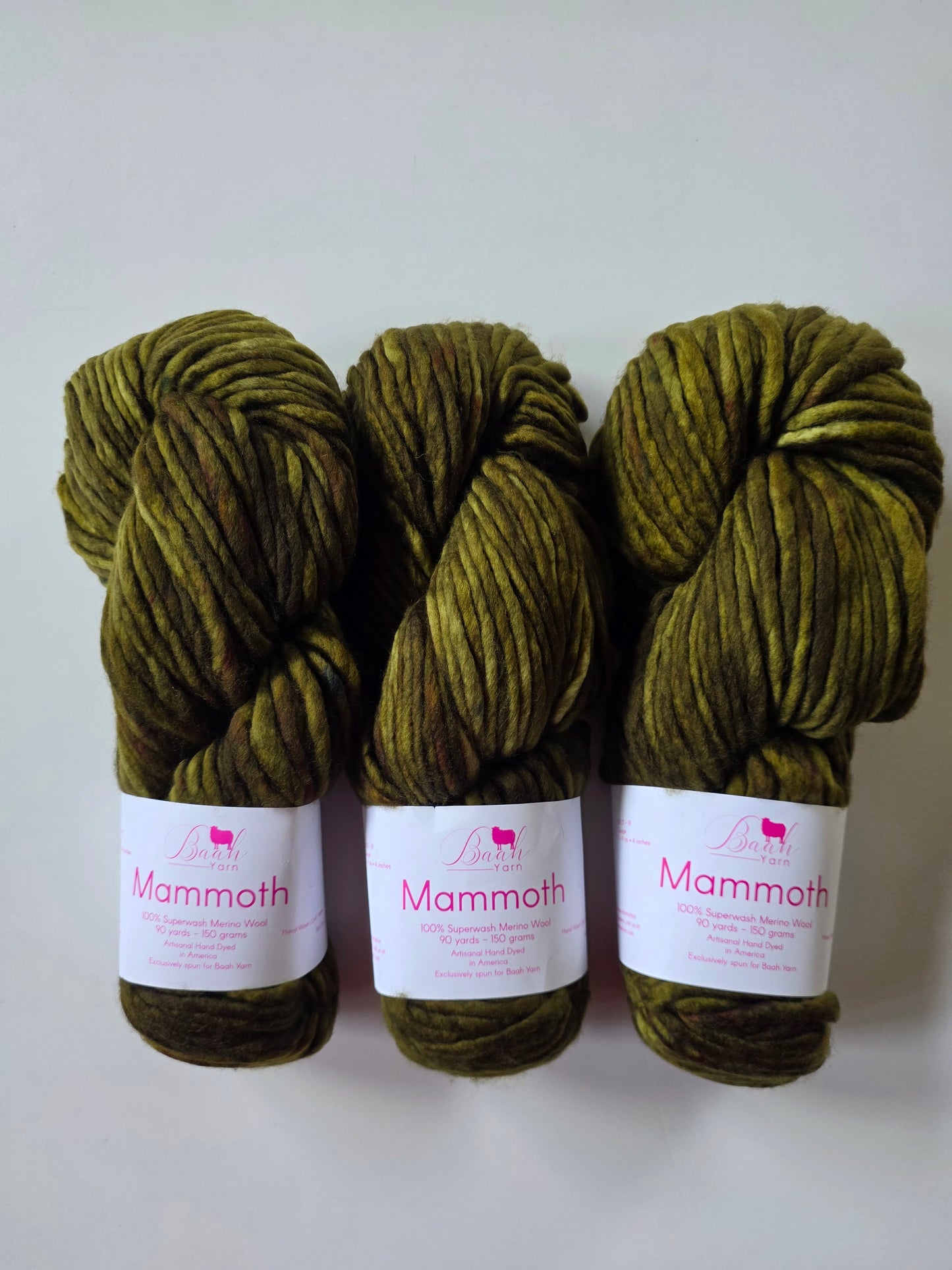 Baah Yarn | Mammoth | Fern Gully Fabulous
