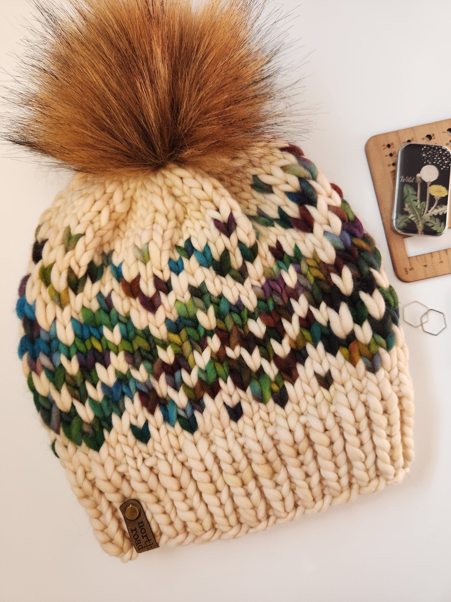 Merino Wool Pom Hat