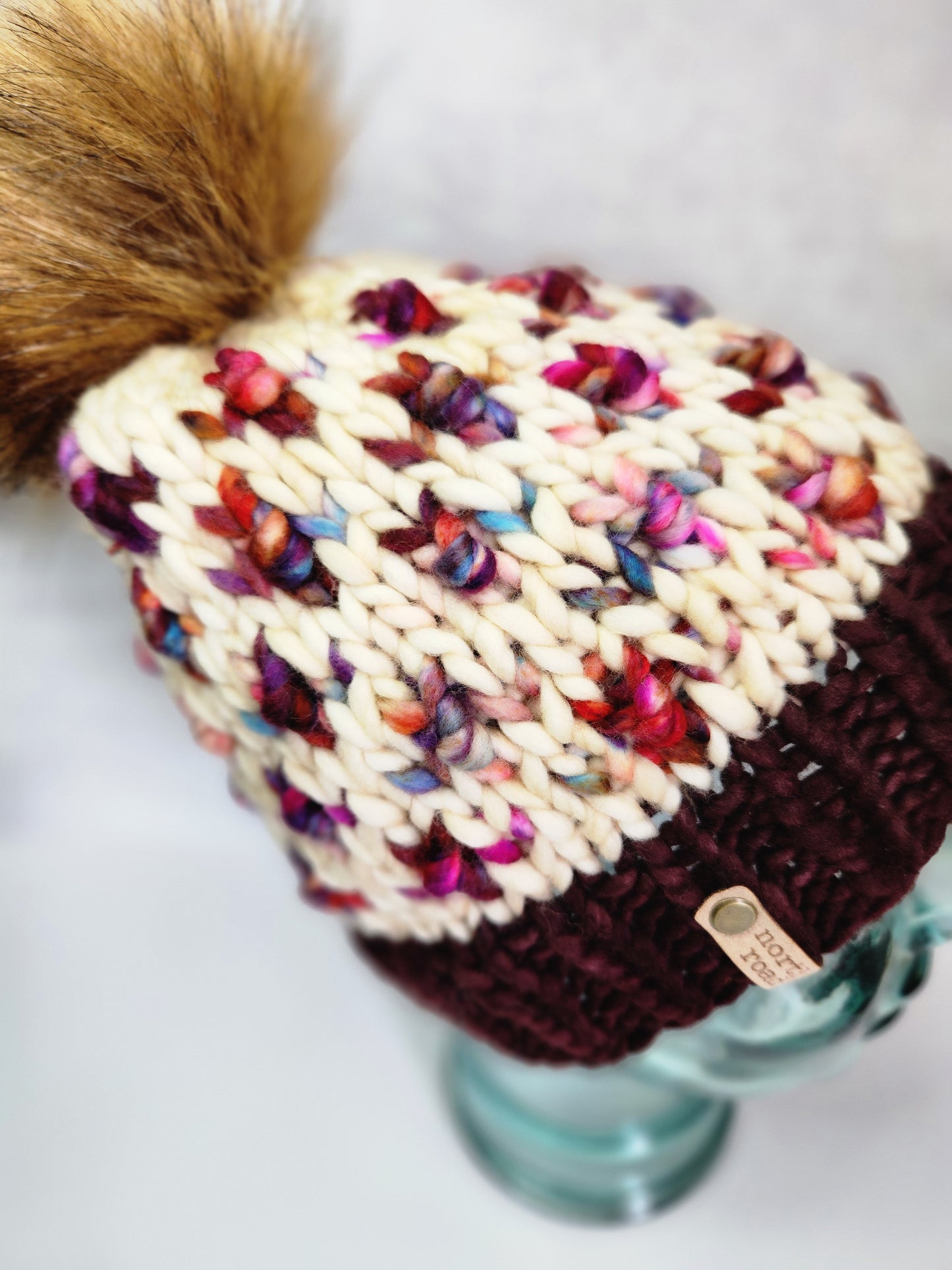 Merino Wool Pom Hat