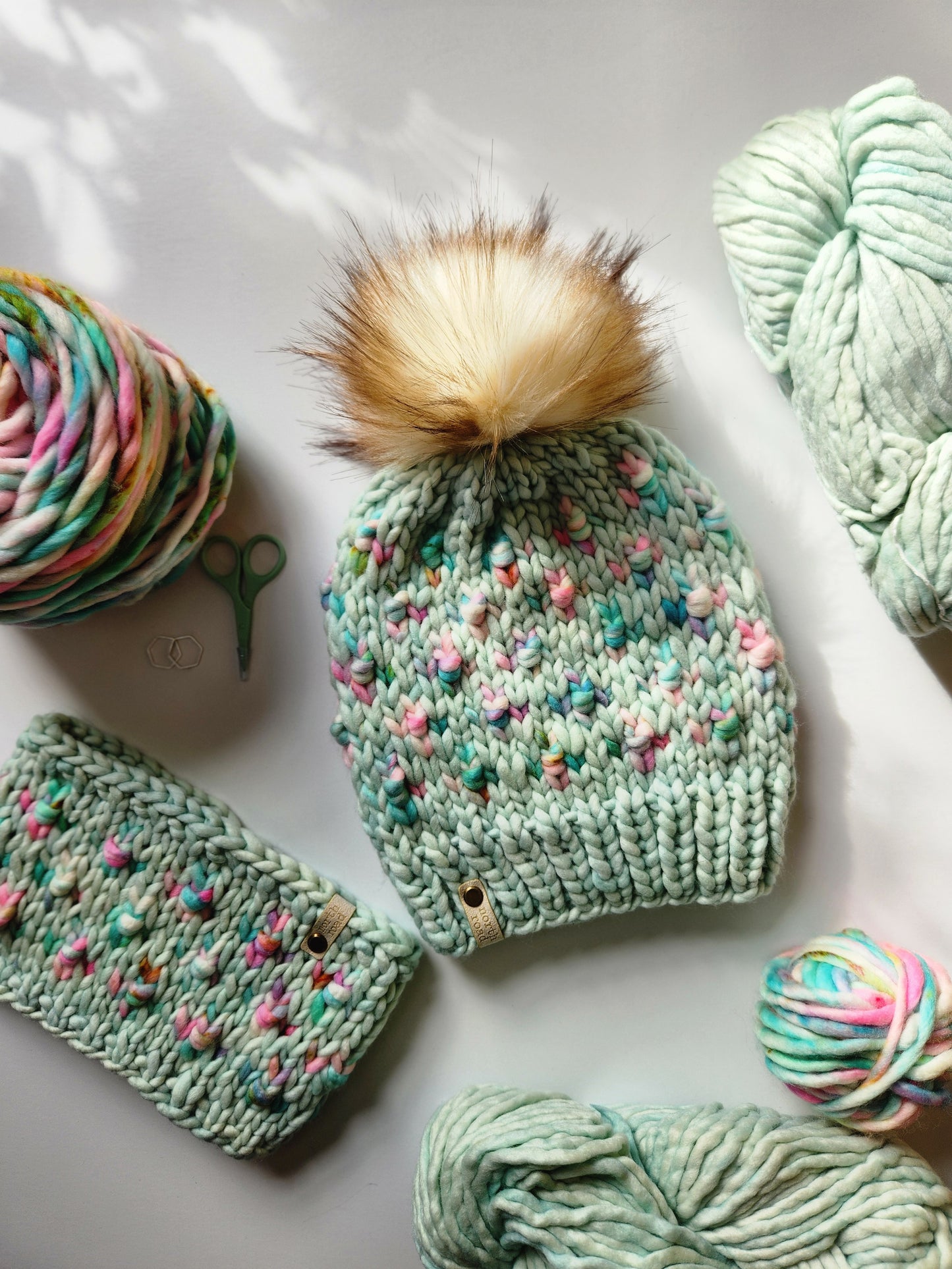 Merino Wool Pom Hat