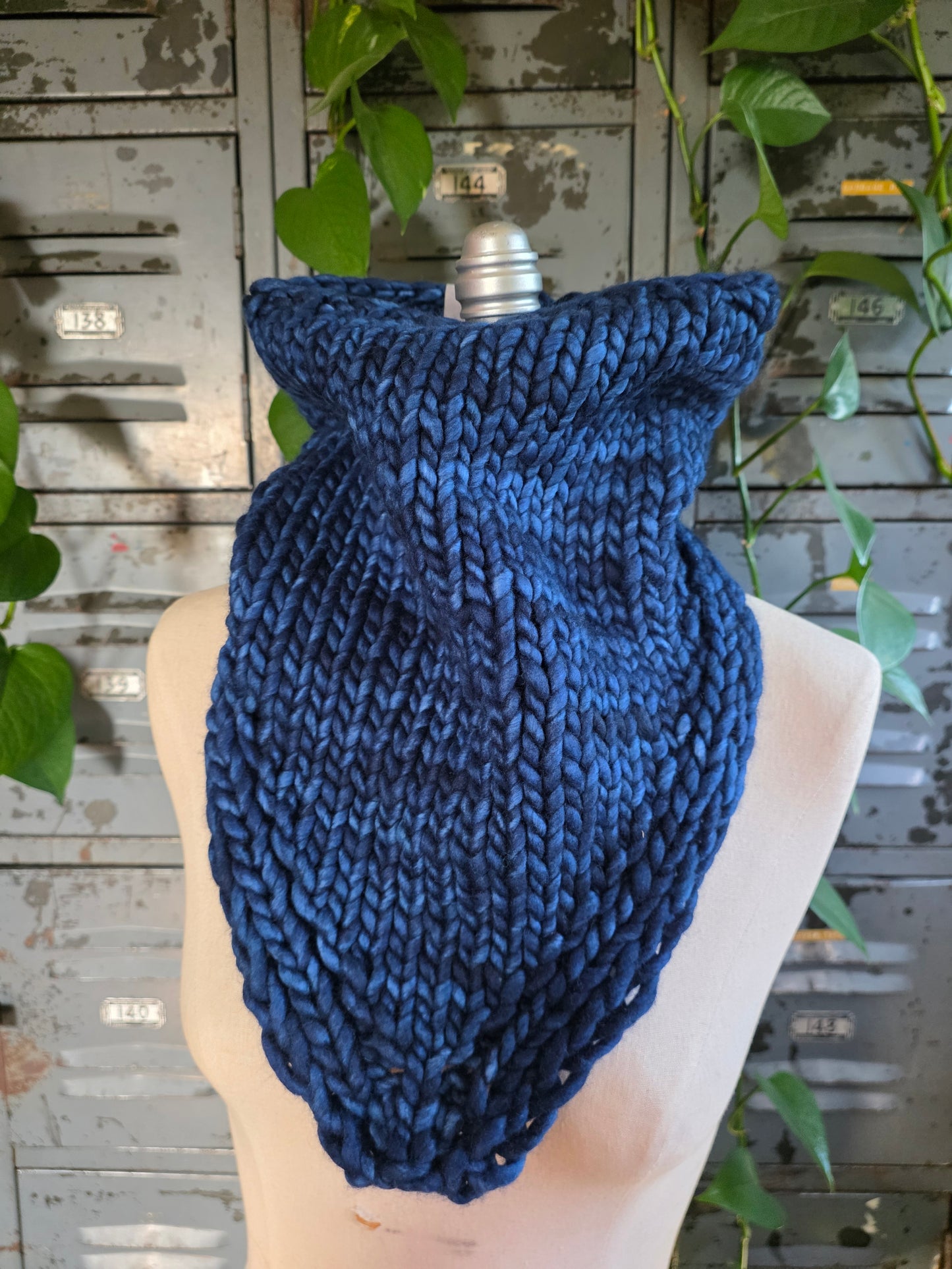 Merino Wool Bandana Cowl