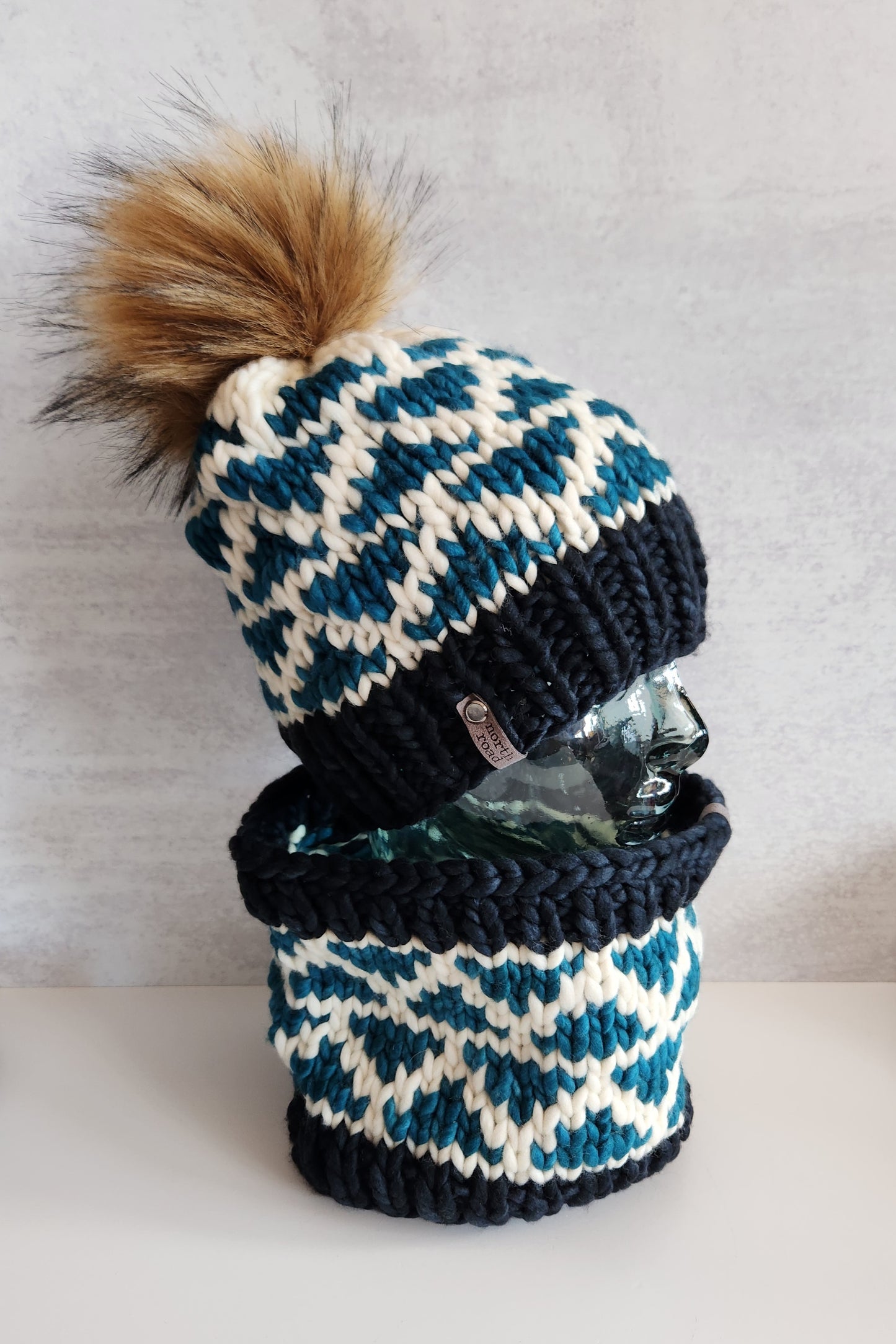 Merino Wool Hat and Cowl Set
