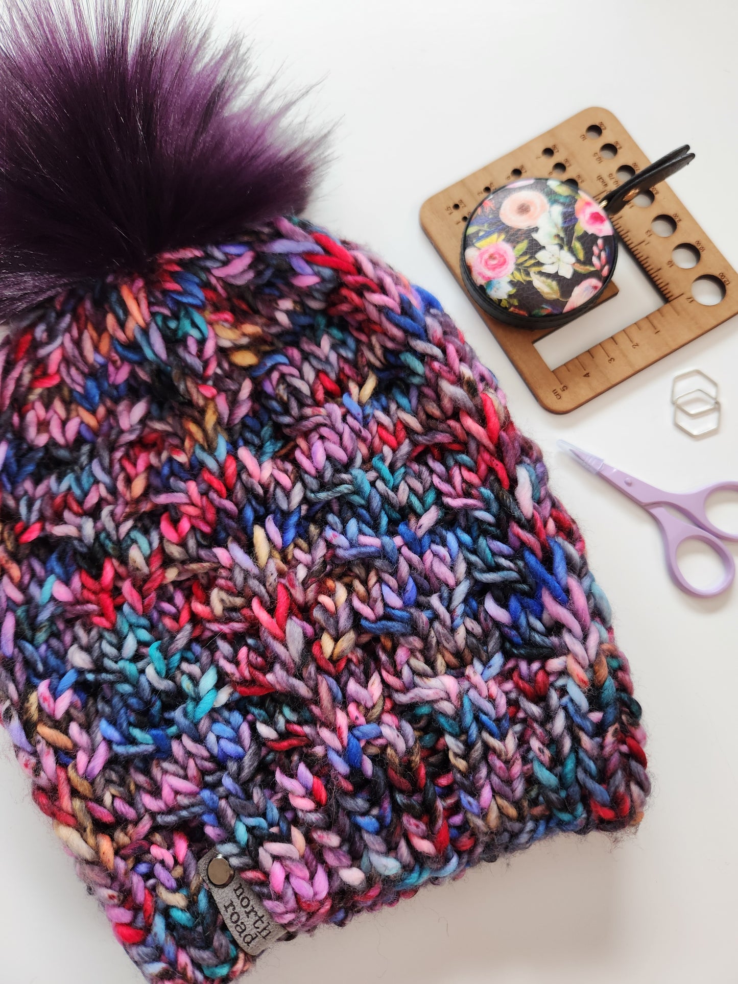 Merino Wool Pom Hat