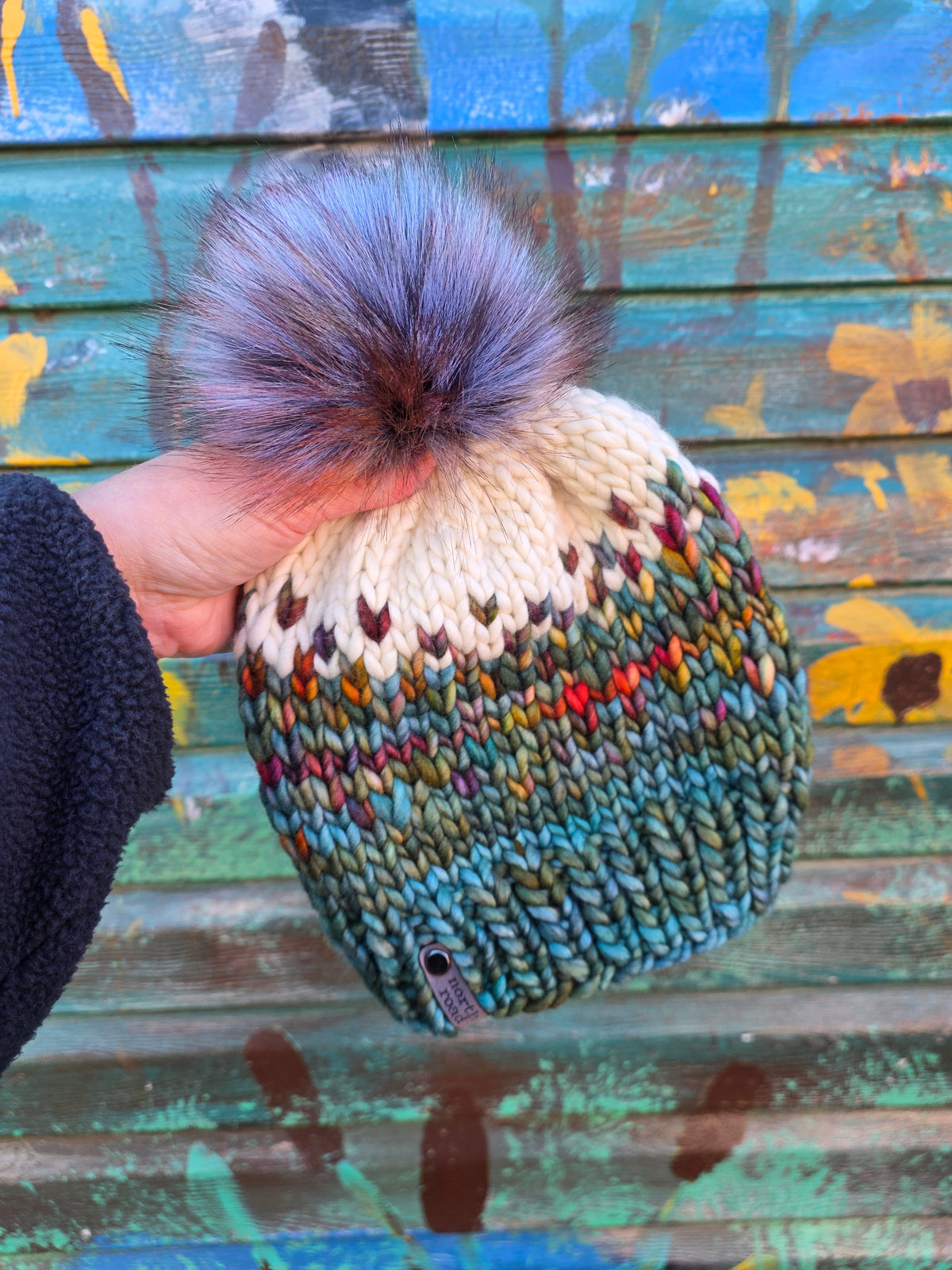 Merino Wool Pom Hat