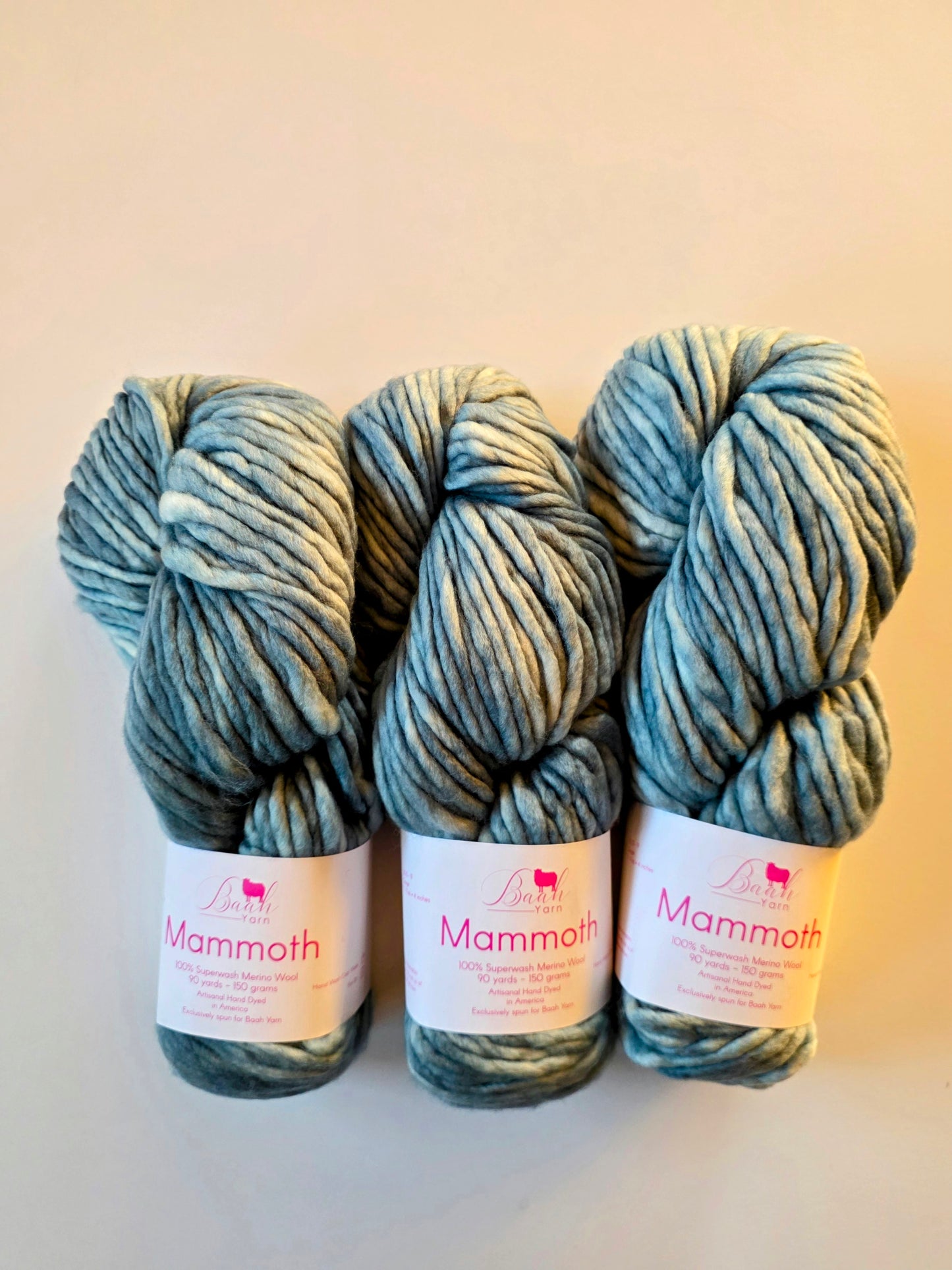 Baah Yarn | Mammoth | Deep Slate
