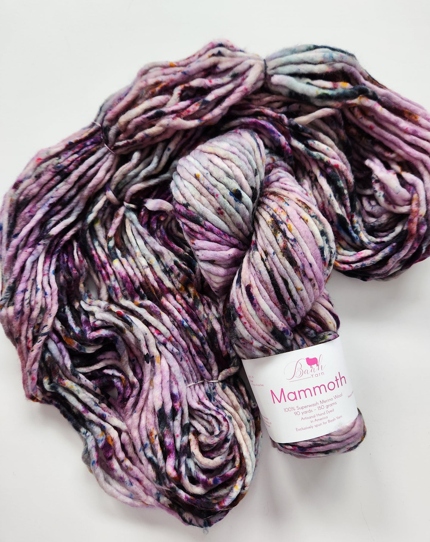 Baah Yarn | Mammoth | Purple Haze