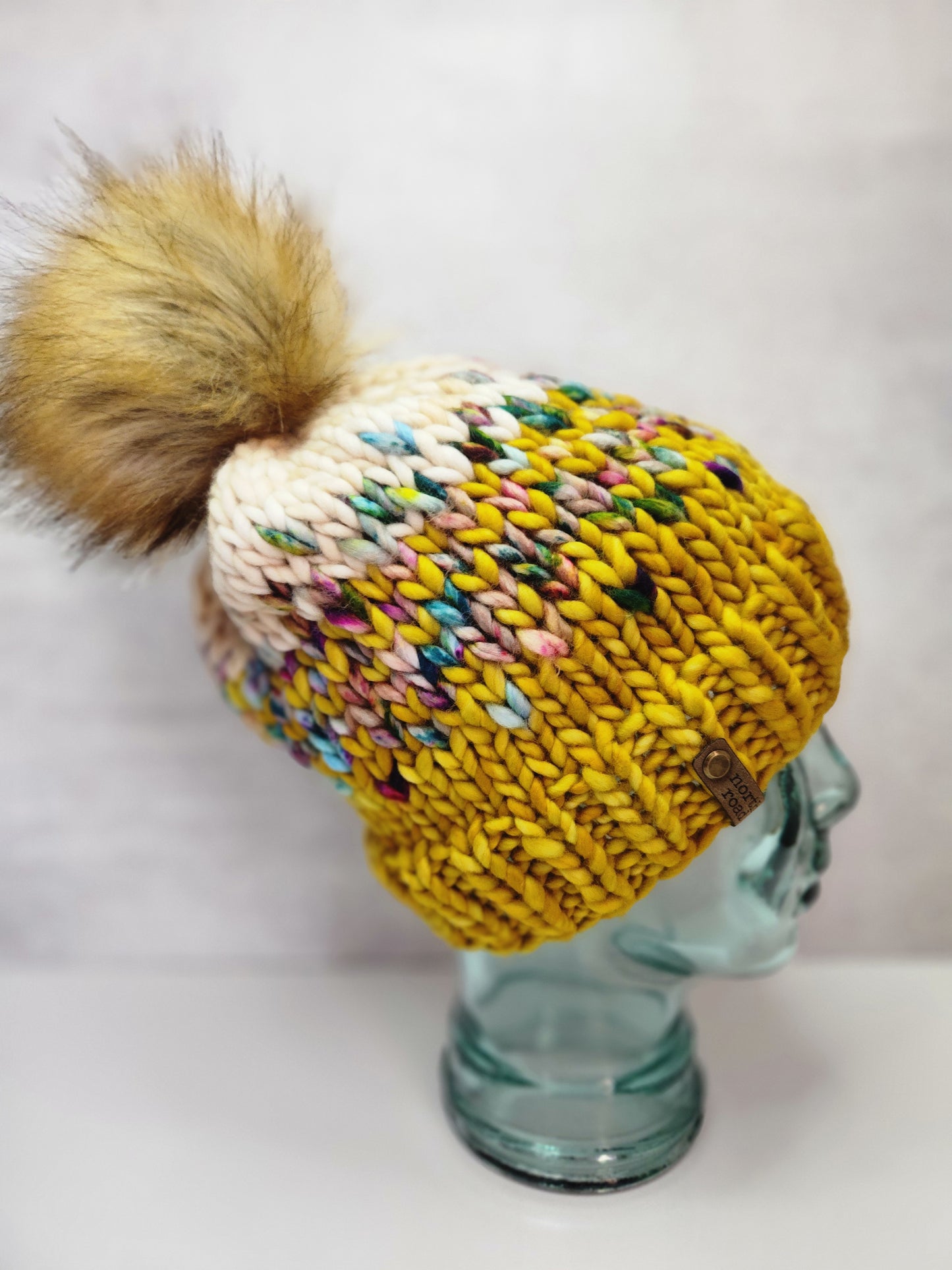 Merino Wool Pom Hat