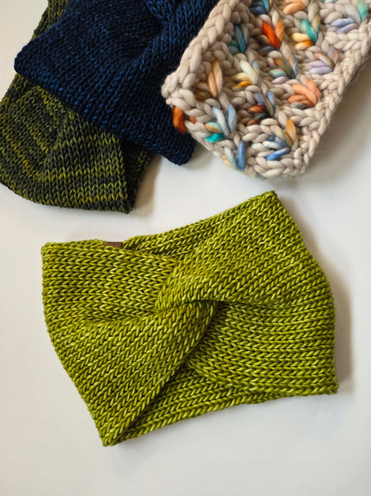 Merino Wool Twisted Headband