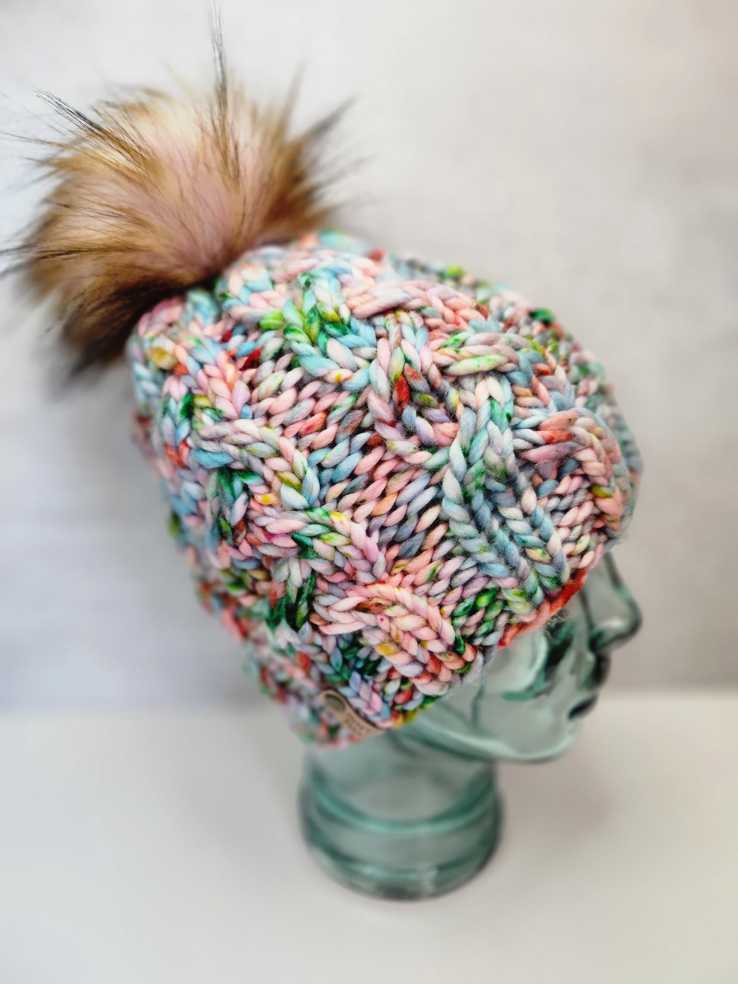 Merino Wool Pom Hat
