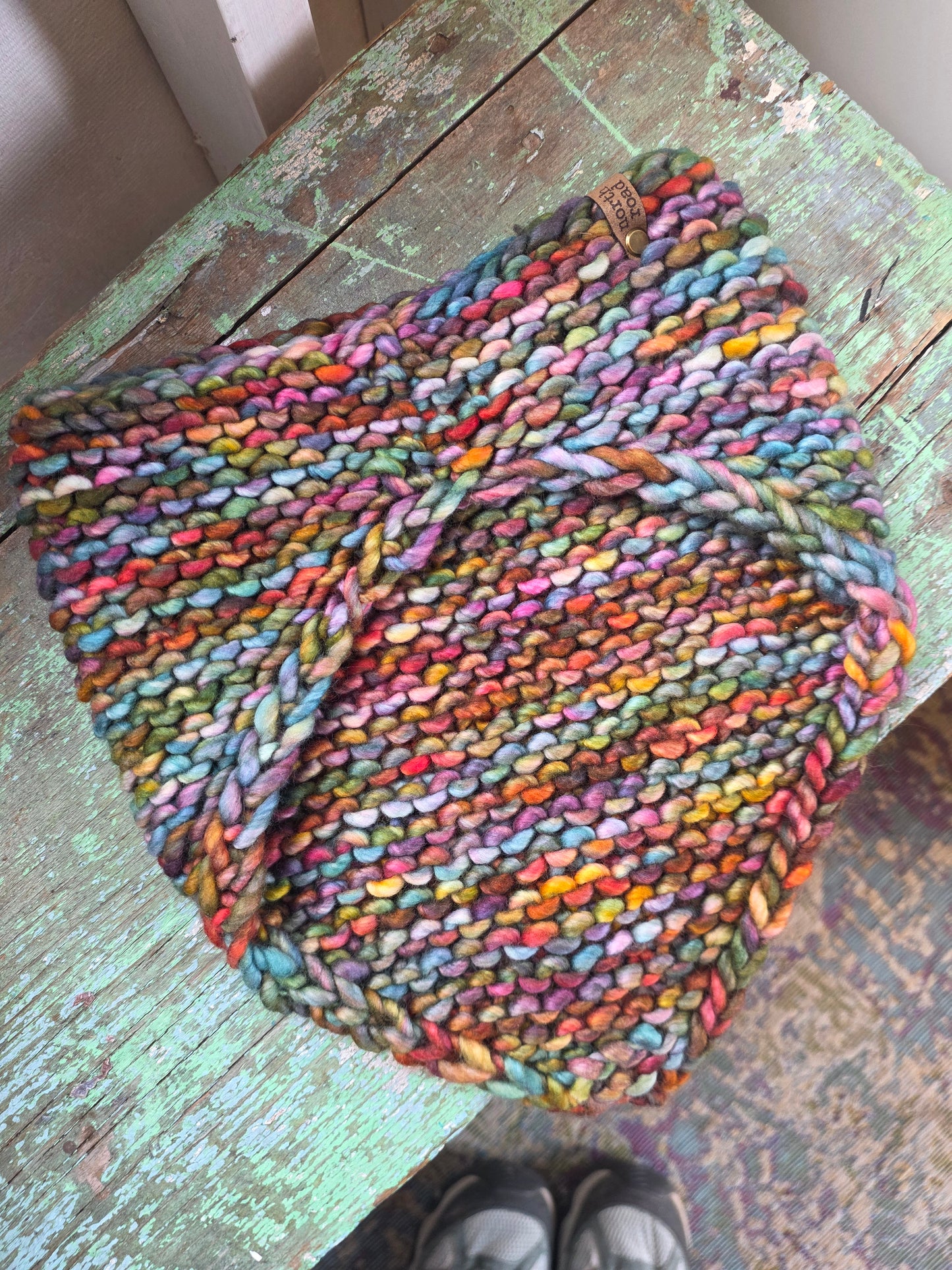Merino Wool Bandana Cowl