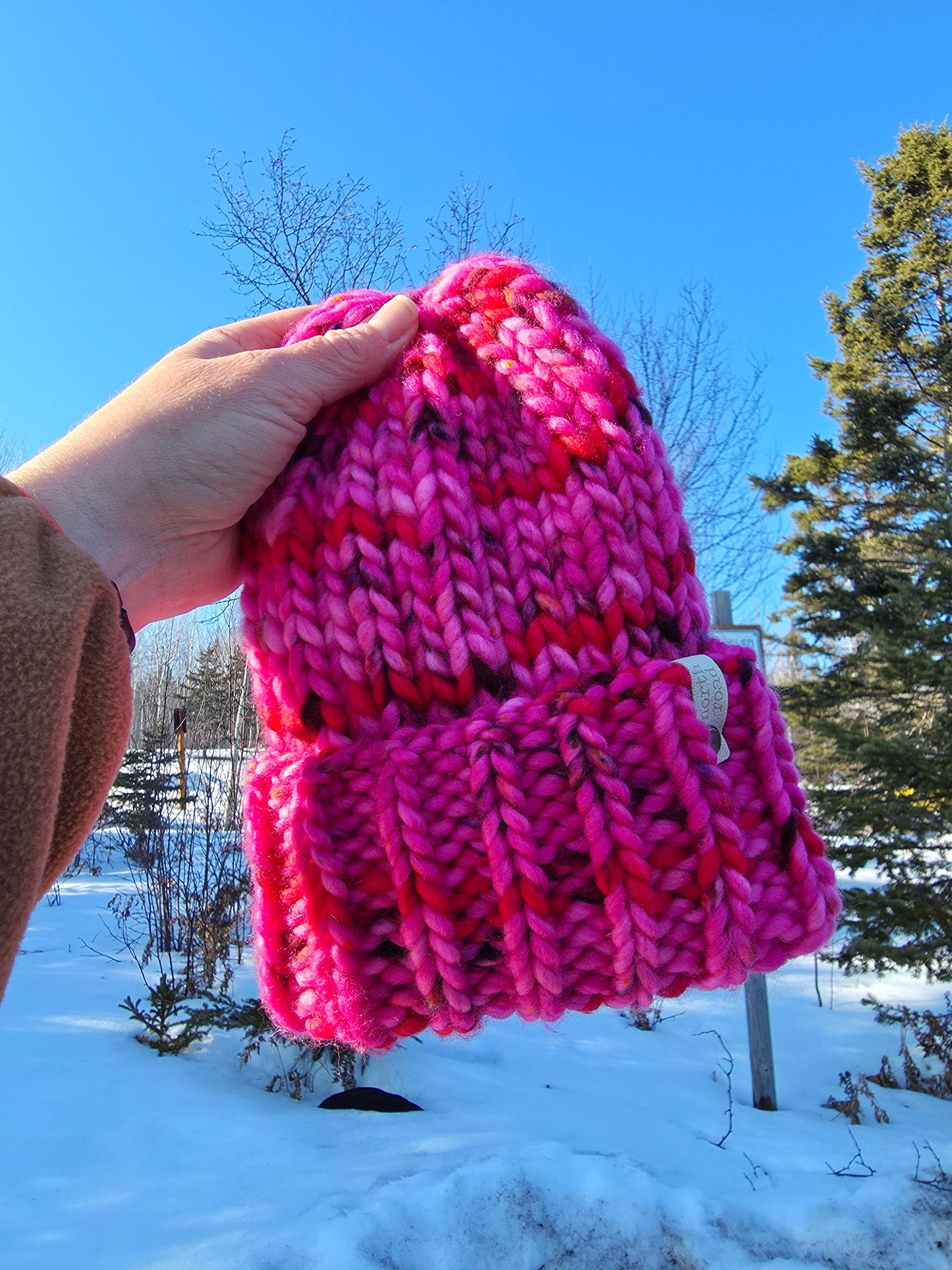 Merino Wool Maple Hill Hat Folded Brim