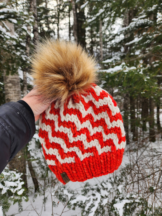 Merino Wool Pom Hat
