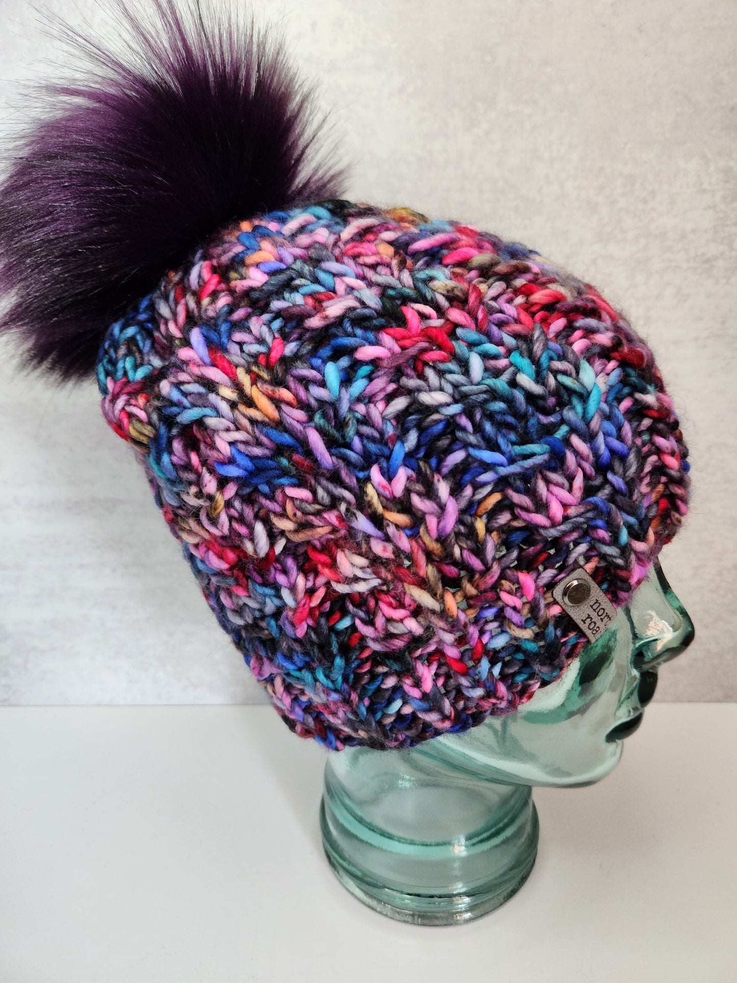 Merino Wool Pom Hat