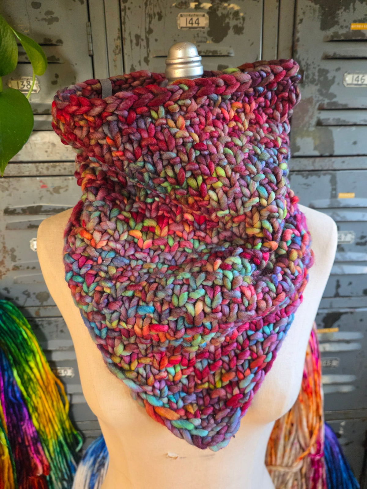 Merino Wool Bandana Cowl