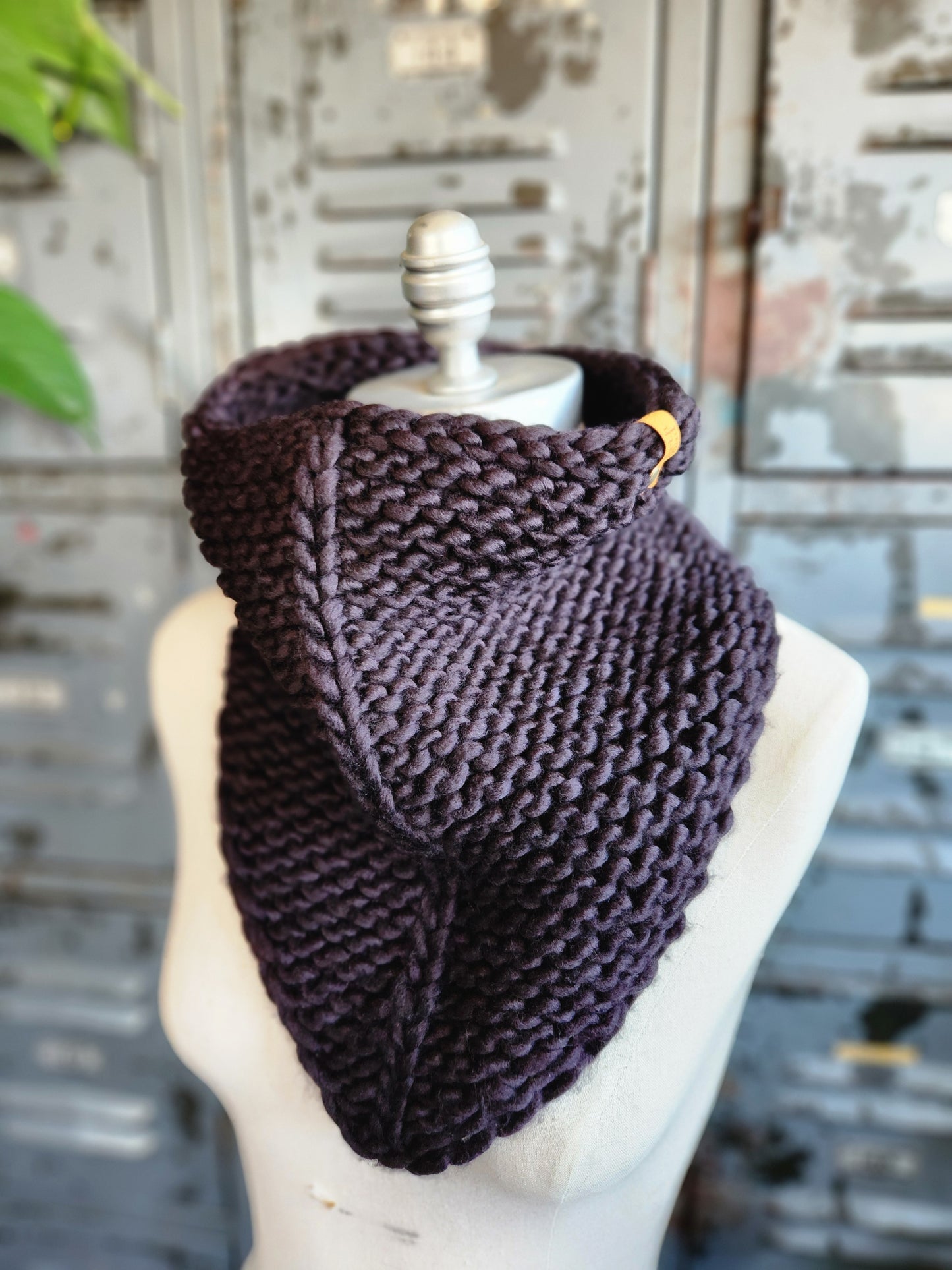 Merino Wool Bandana Cowl