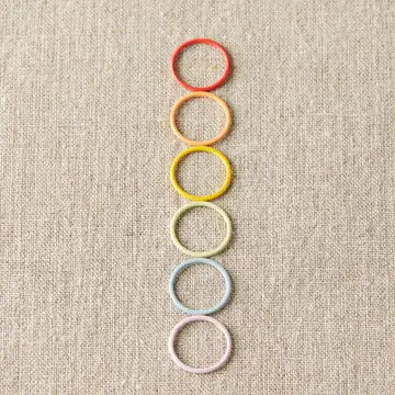 Cocoknits Colorful Ring Stitch Markers, Jumbo