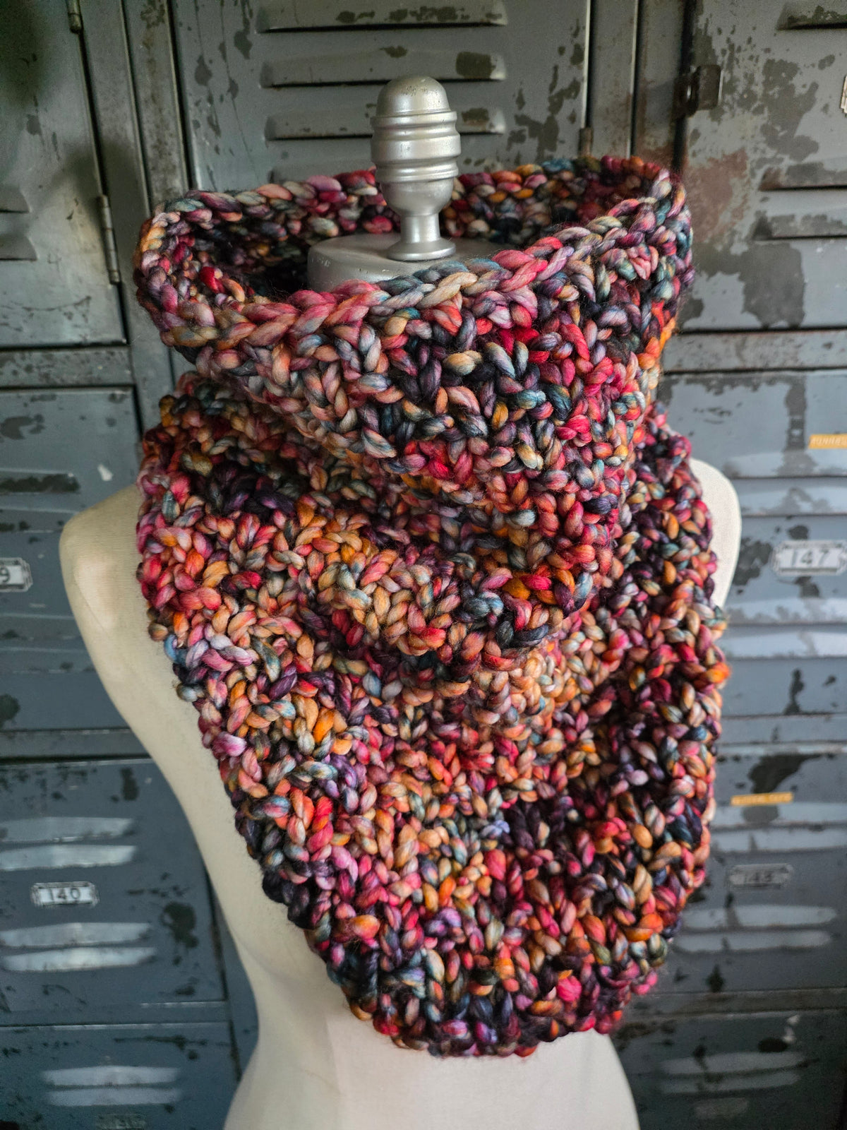 Merino Wool Bandana Cowl