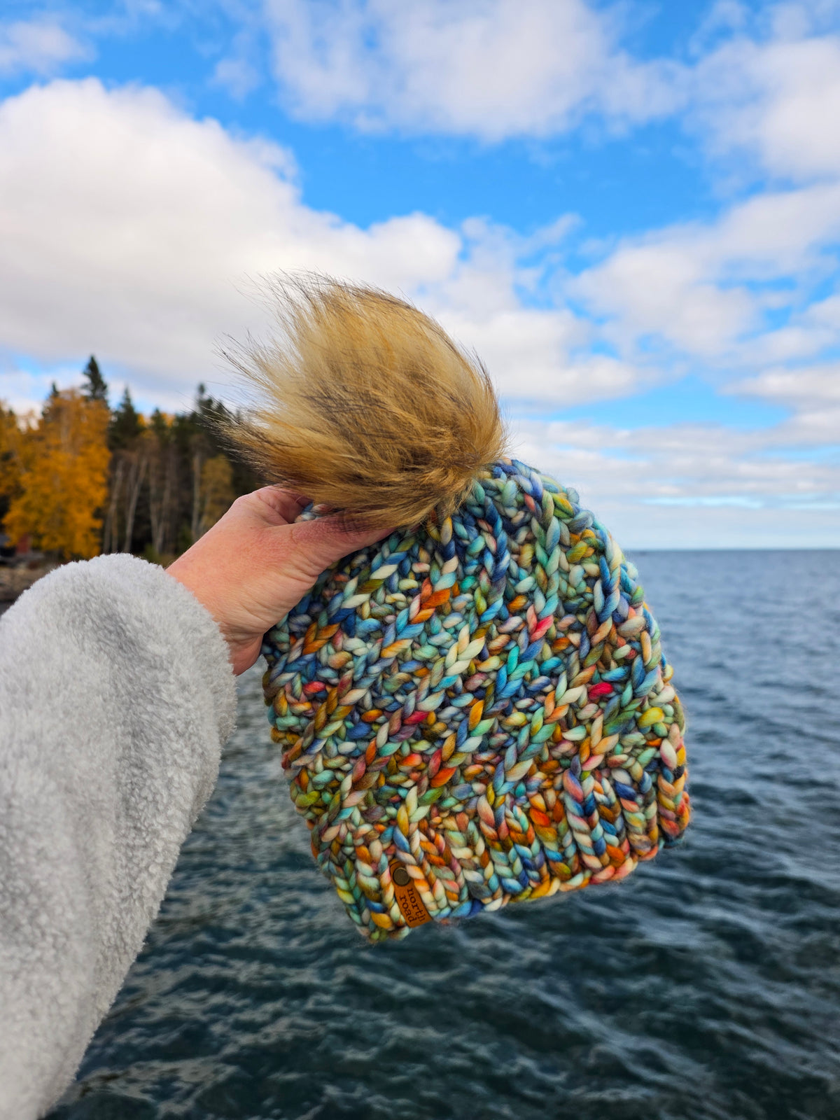 Merino Wool Pom Hat