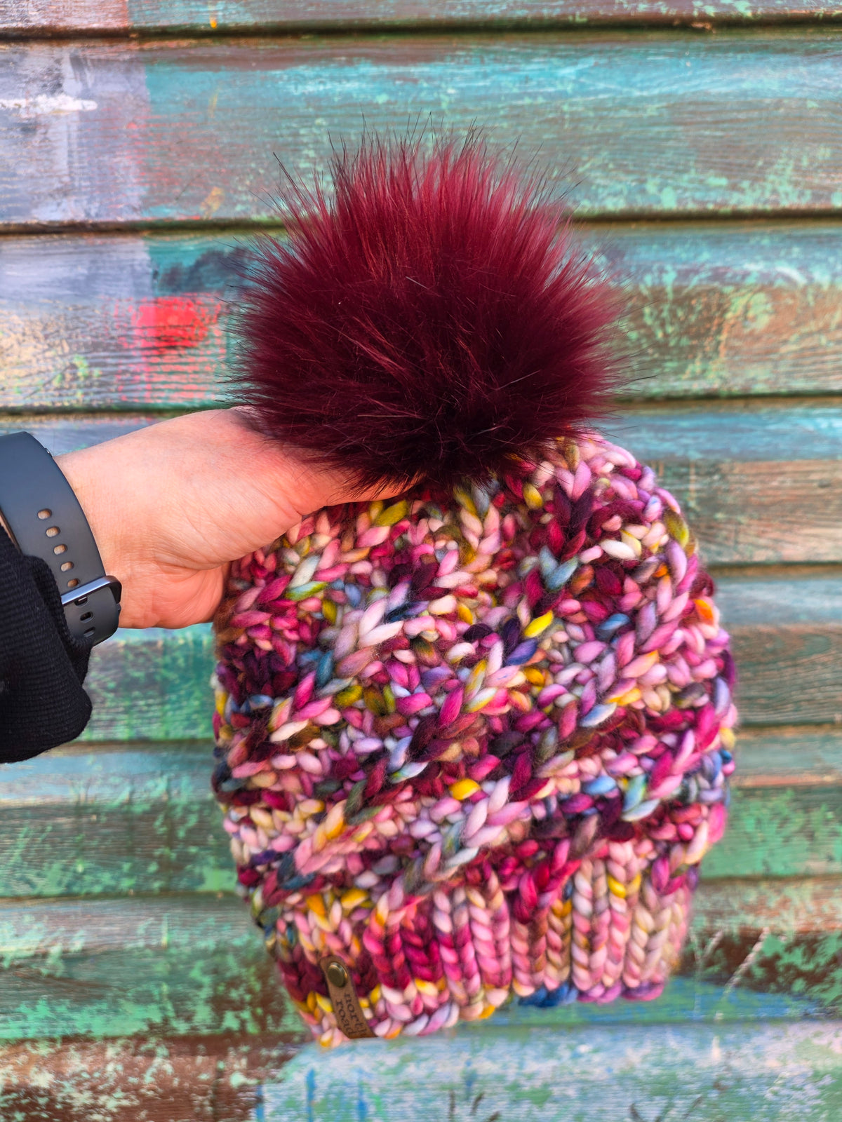 Merino Wool Pom Hat