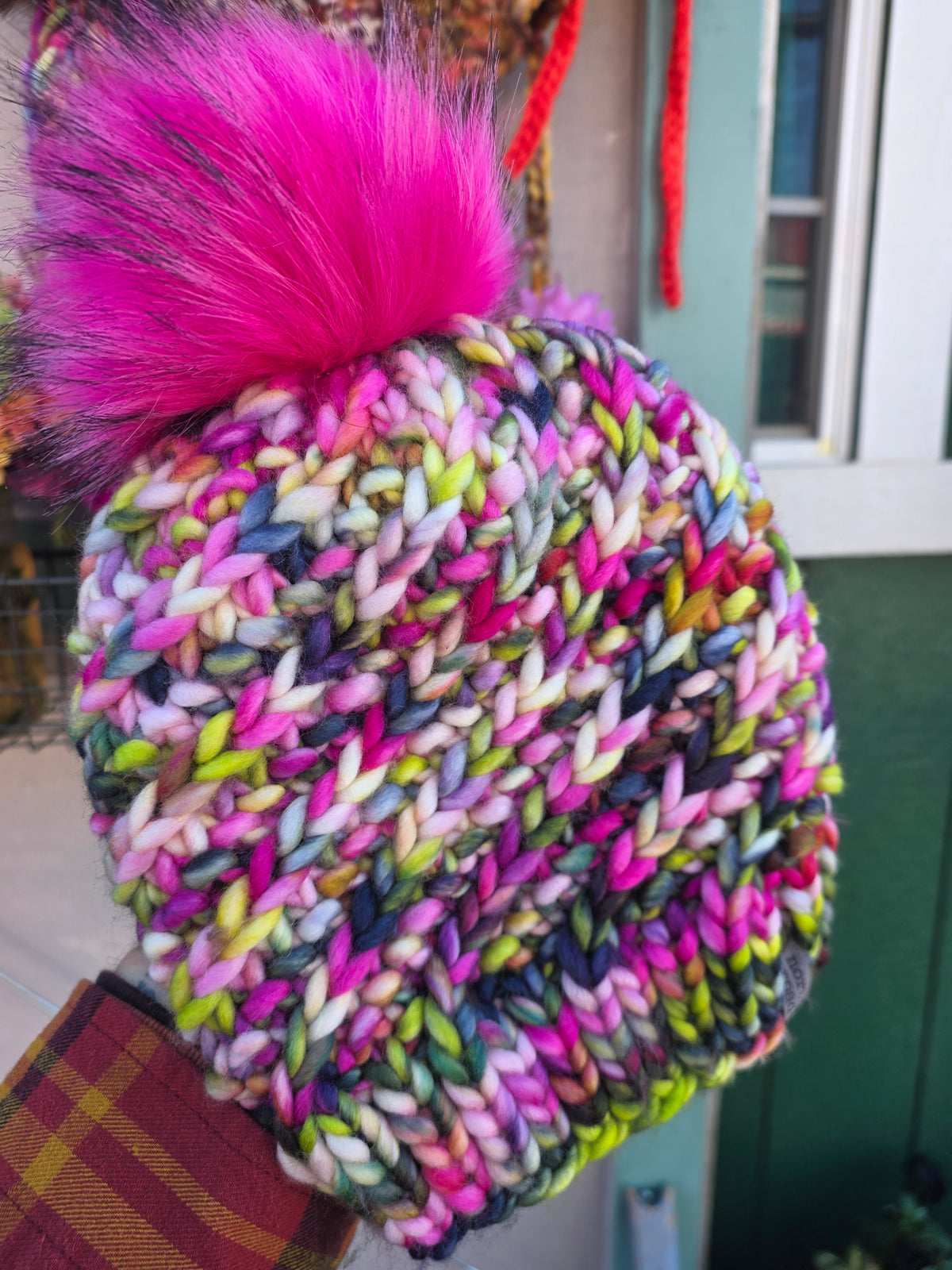 Merino Wool Pom Hat