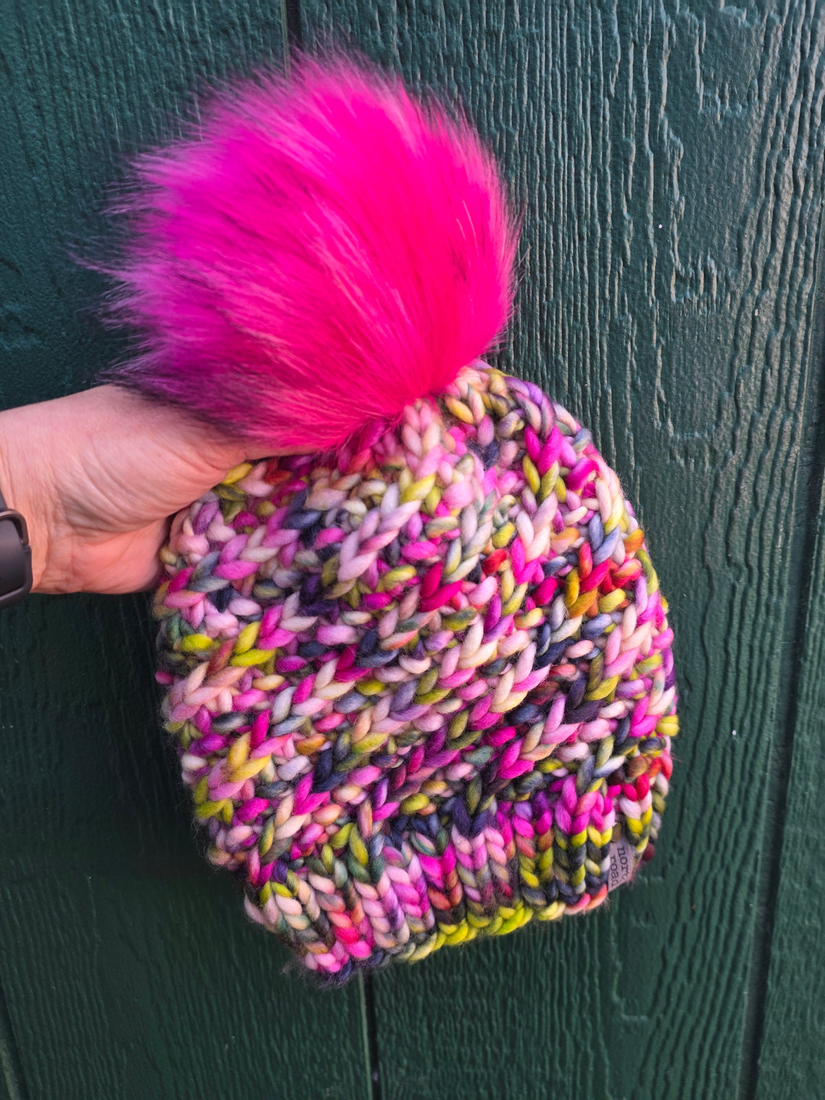 Merino Wool Pom Hat