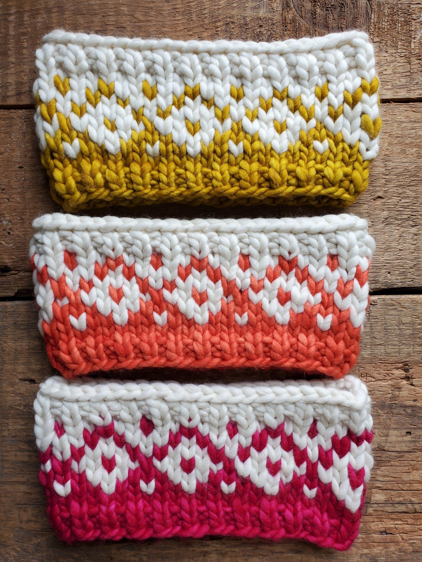 Hollow Rock Headband Knitting Pattern