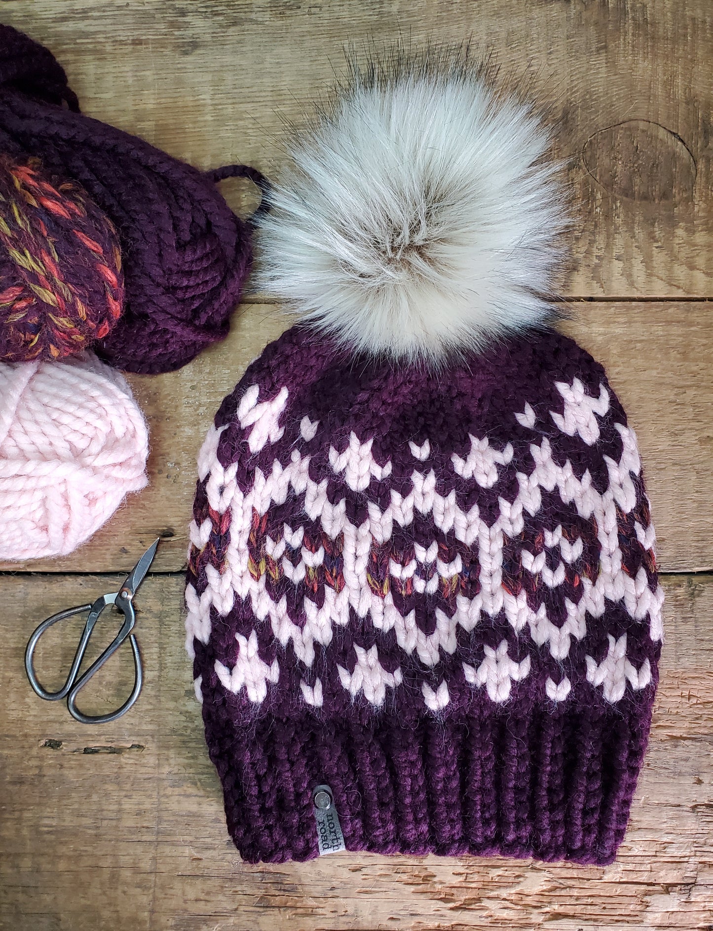 Magnetic Rock Hat Knitting Pattern