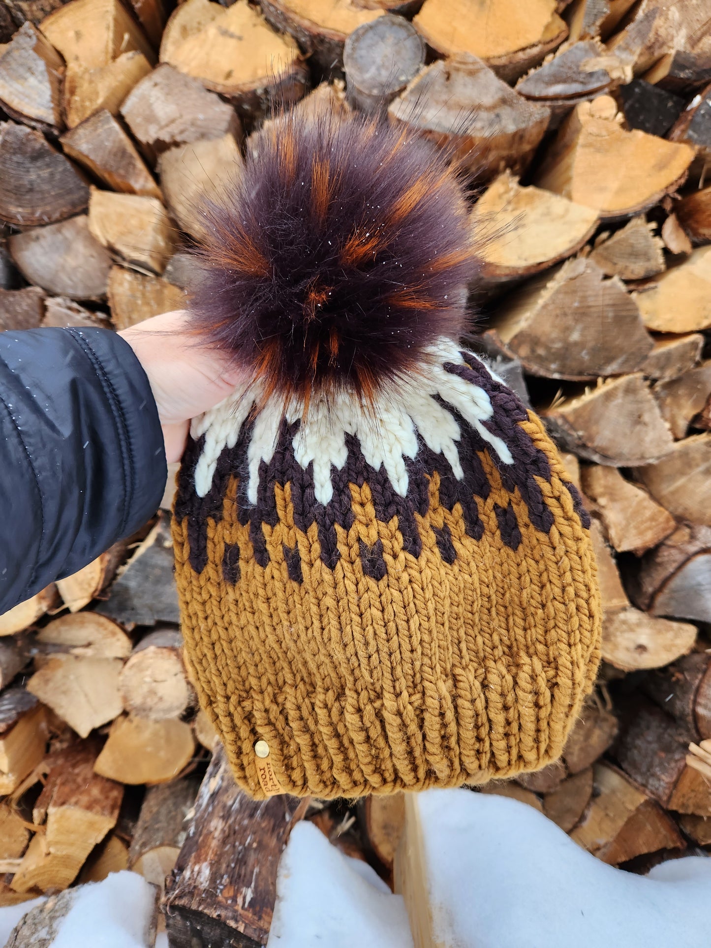 Ginger House Hat Knitting Pattern