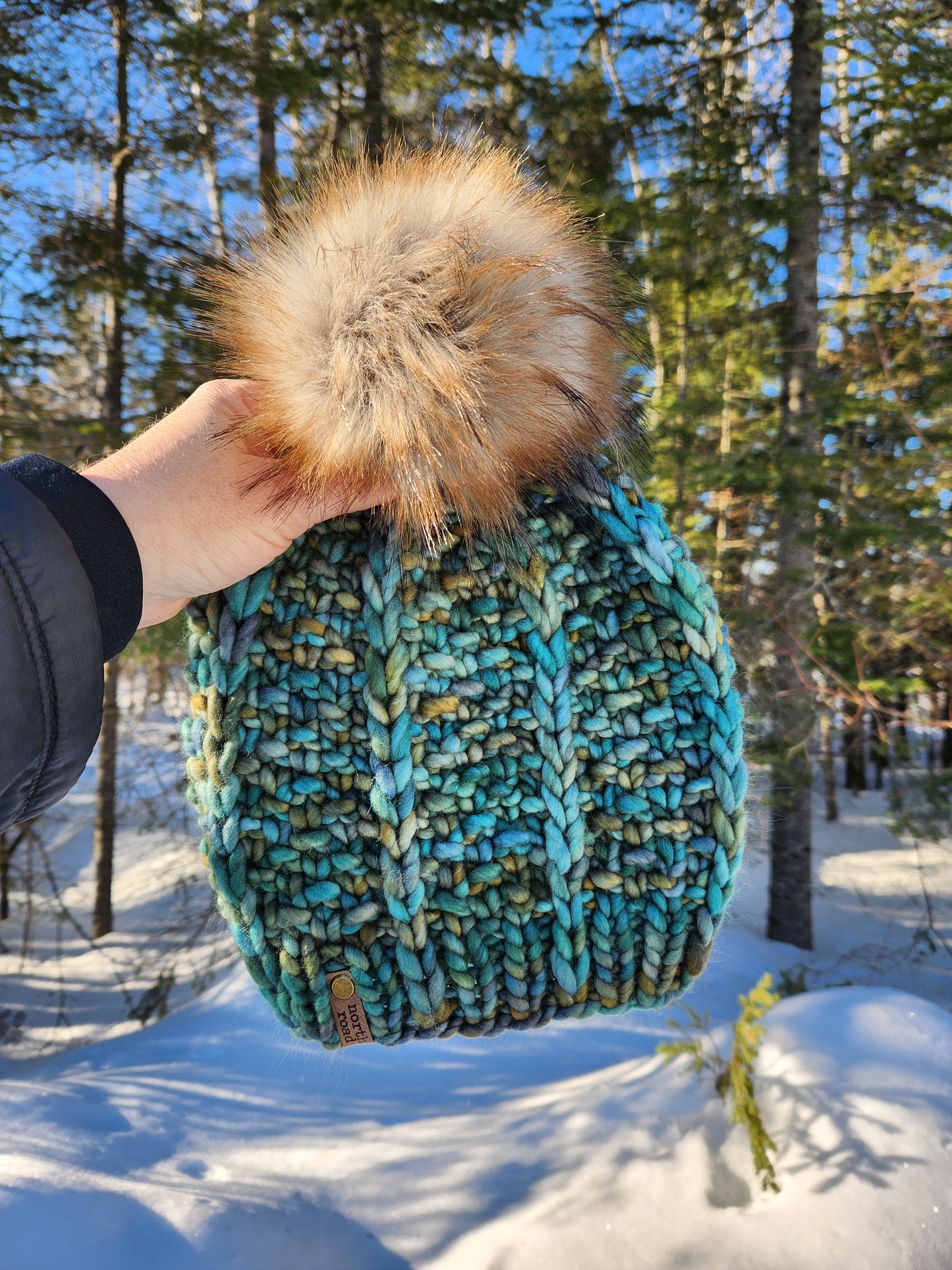 North Road Knits Arrowhead Trail Hat Knitting Pattern